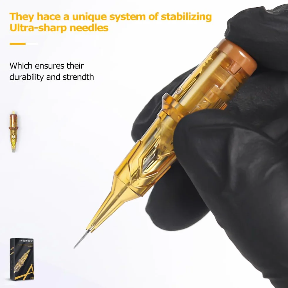 Ambition Soldier Tattoo Machine Kit Kompletny zestaw do tatuażu z obrotowym bezprzewodowym długopisem z 20 szt. igłami Glory Tattoo Cartridge Needles