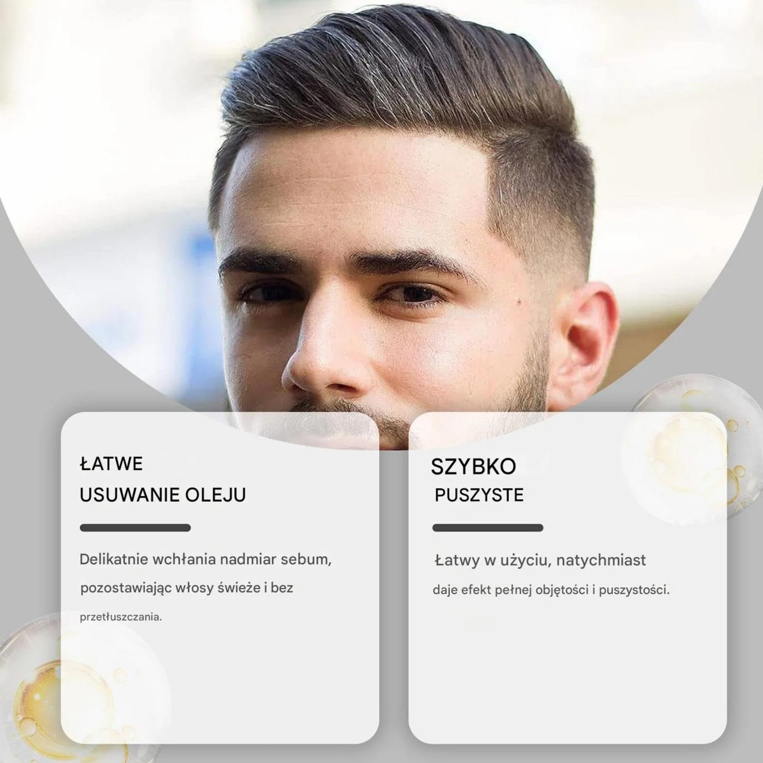 Hair Texture Powder, Natural Look, Easy to Apply Men's Styling Powder, Portable Hair Volume Boost, Long-lasting Hold, Perfect for Business Trips, Appointments
