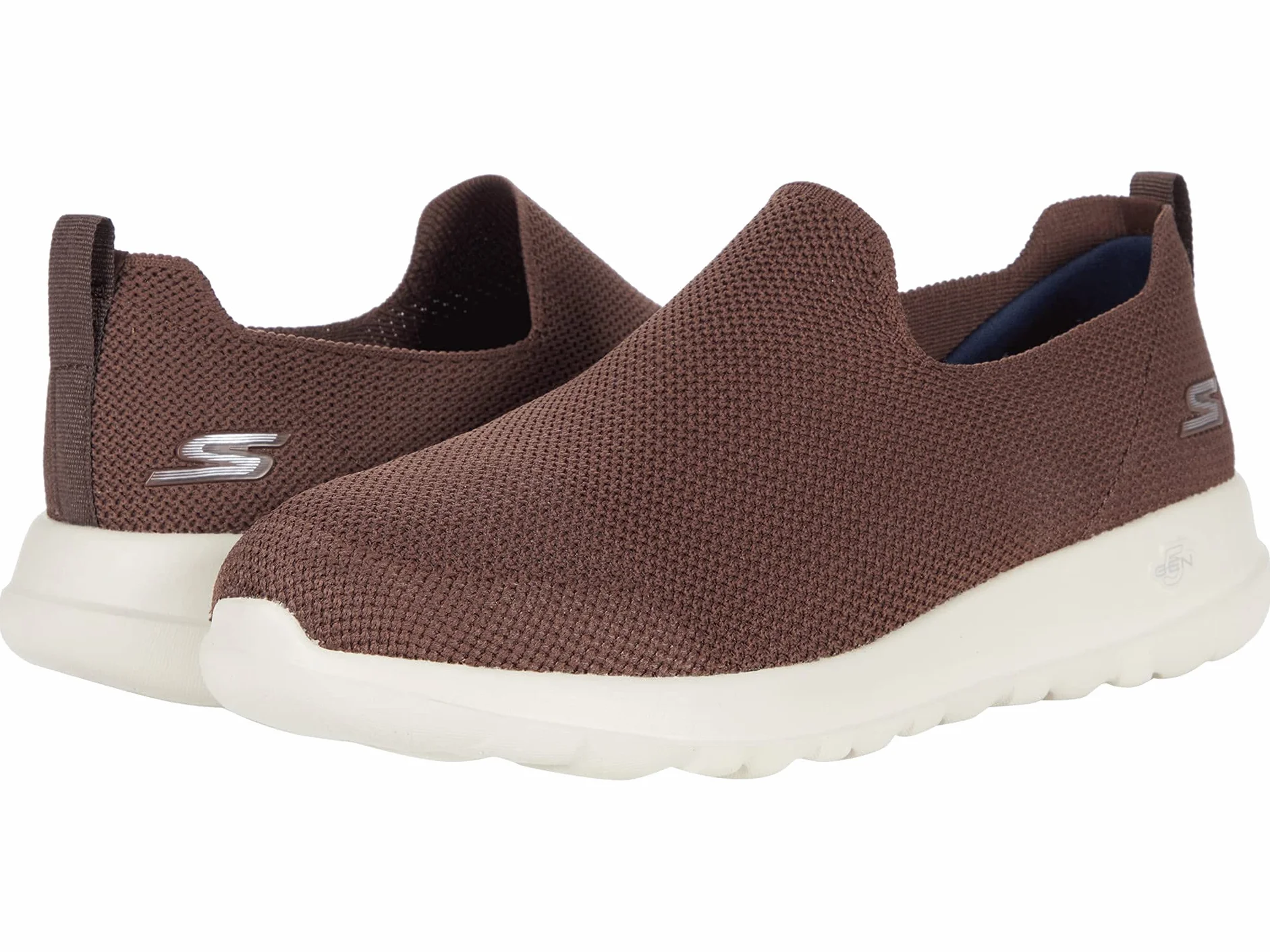 Skechers Męskie Buty Wsuwane Go Walk Max, Brązowy, 9.5 X-Wide