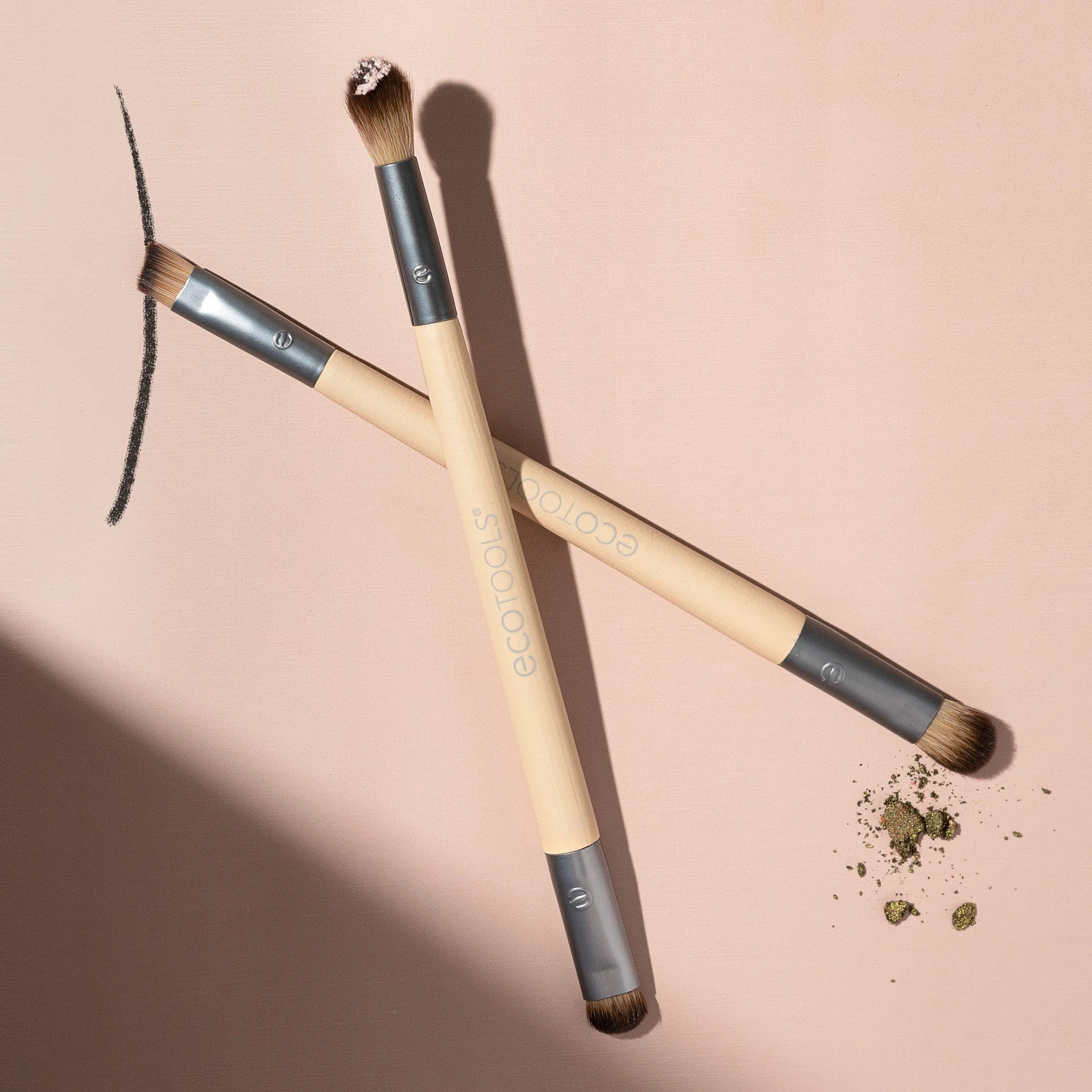 EcoTools Zestaw Duo pędzli do poprawiania oczu