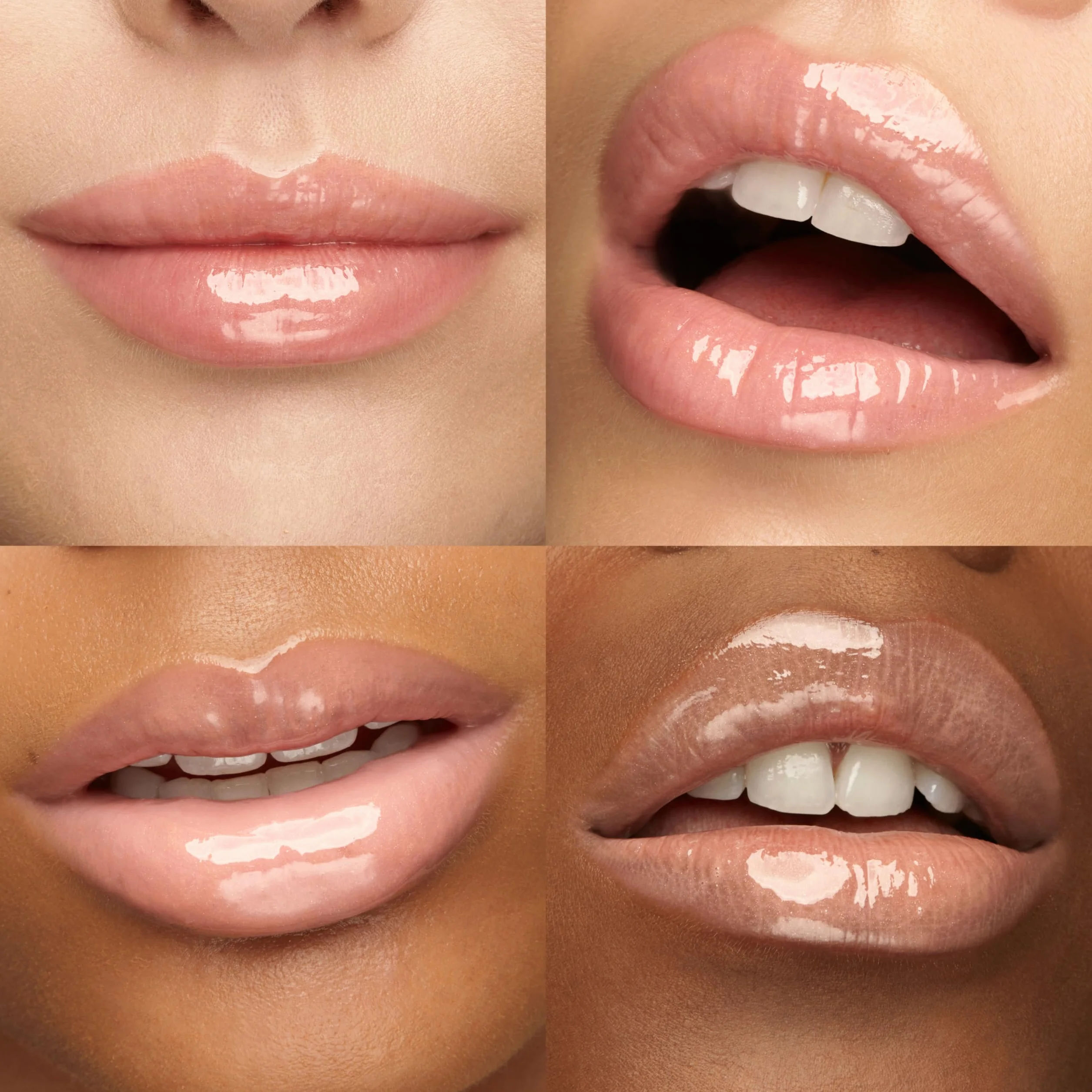 KIKO Milano Glossy Lip Set, Zestaw Do Makijażu: 2 Błyszczyki I 1 Krem Do Ust