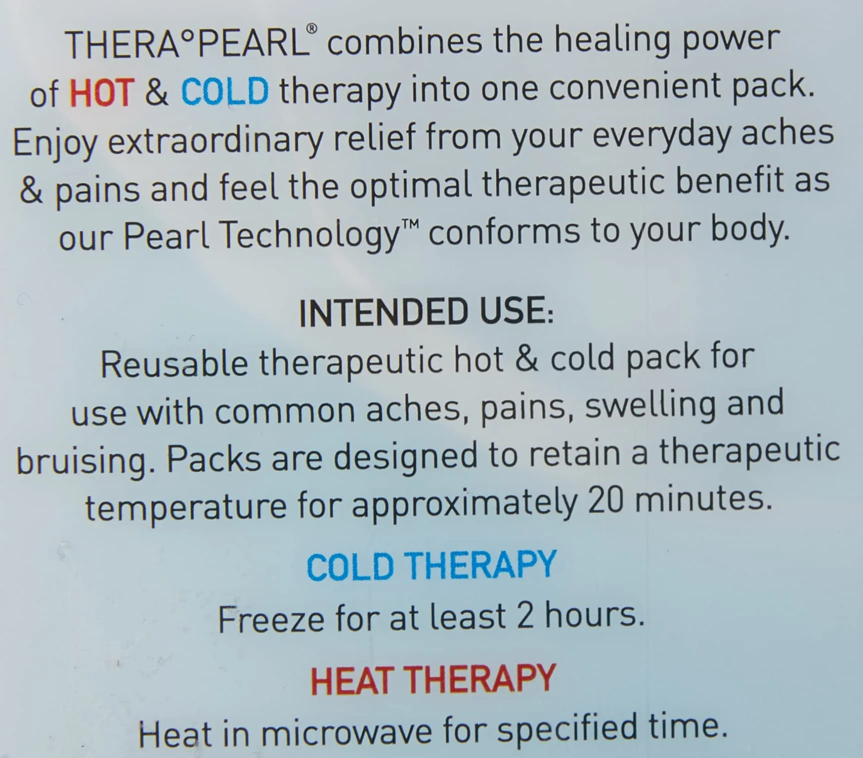 Therapearl Maska na zimne oko, chłodzenie oko, termiczna maska