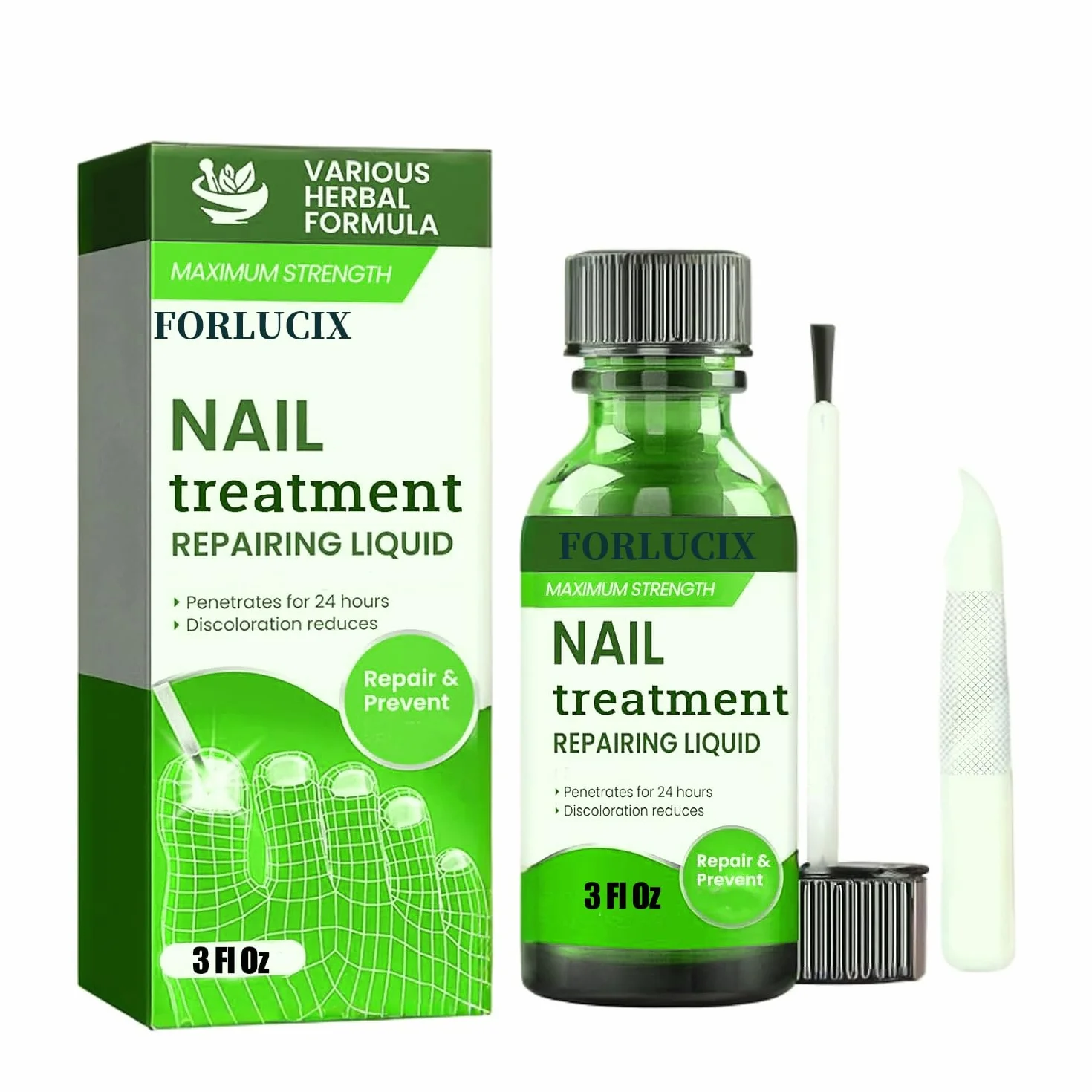 Extra Strength,3 Fl Oz(Pack of 1),Green