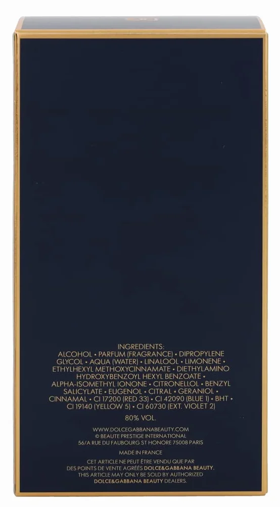 Dolce & Gabbana K Eau de Toilette 100 ml