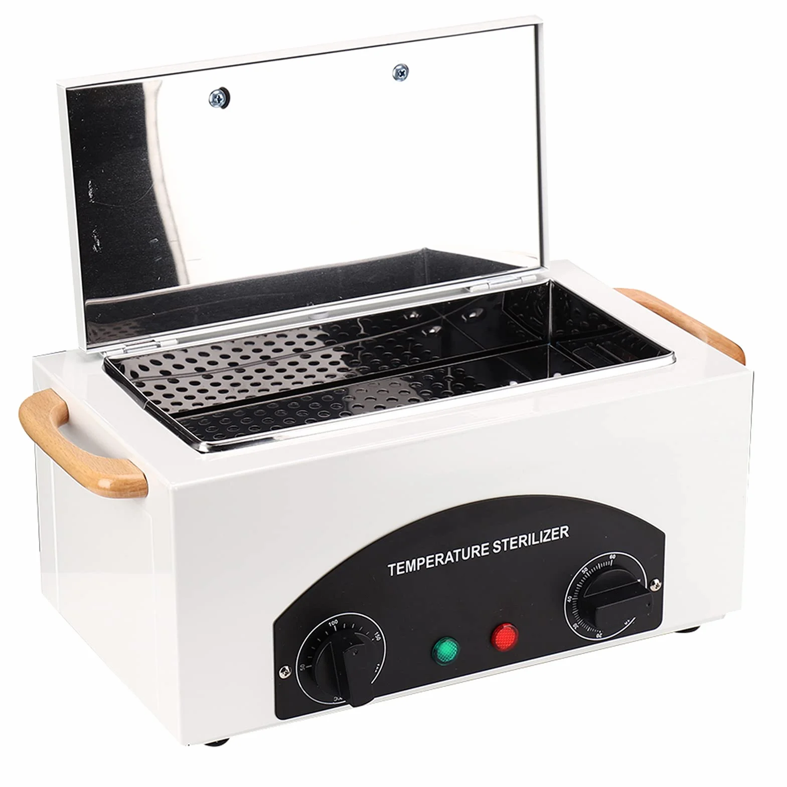 Sterylizator gorącym powietrzem, 300 W, sterylizator na sucho, regulacja temperatury, dezynfekcja instrumentów, kosmetyków, pielęgnacji stóp, narzędzia do sterylizacji paznokci