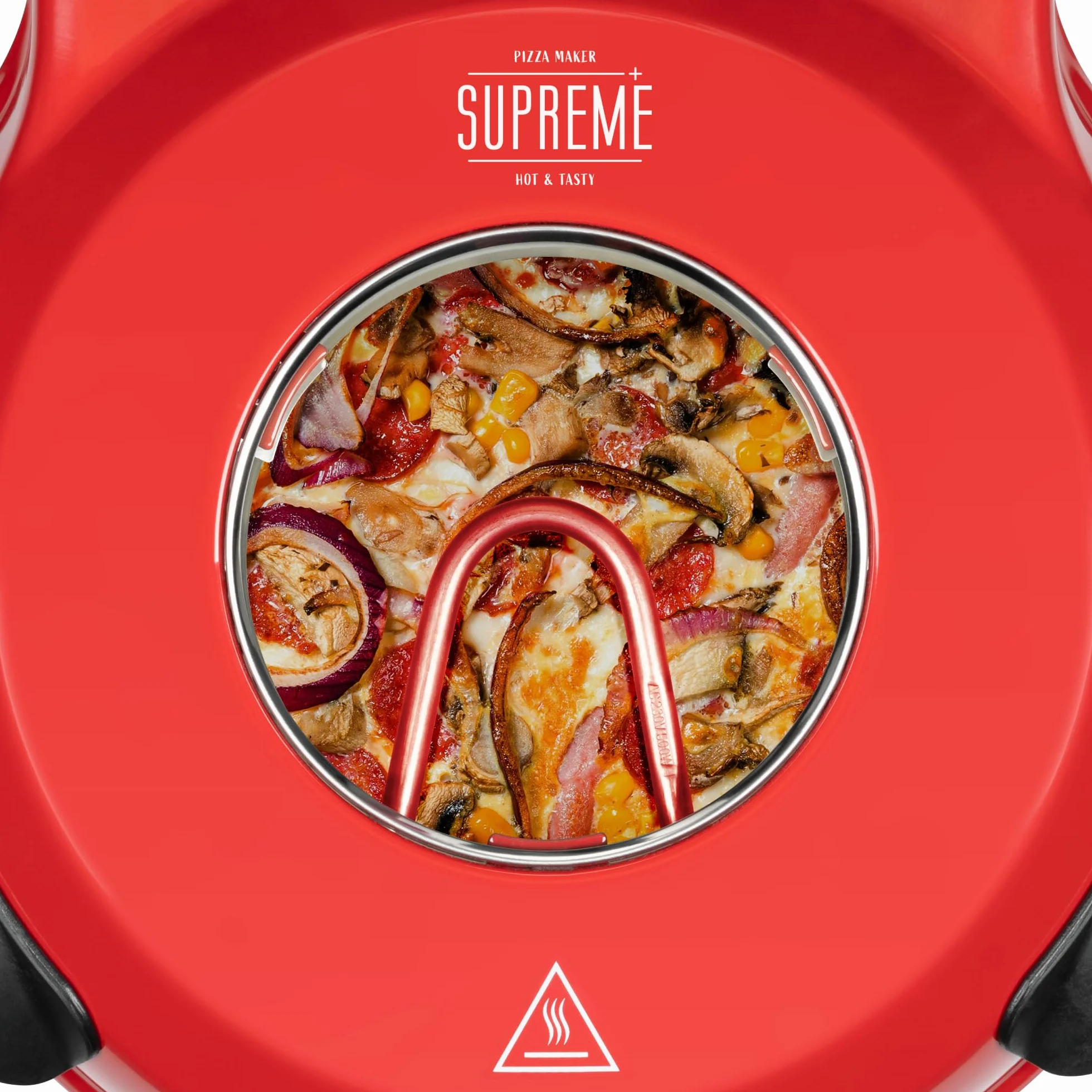 Teesa Piec do Pizzy Supreme+ 405°C 1200 W Okienko Łopatki Wyjmowany Kamień Regulacja Temperatury TSA3238