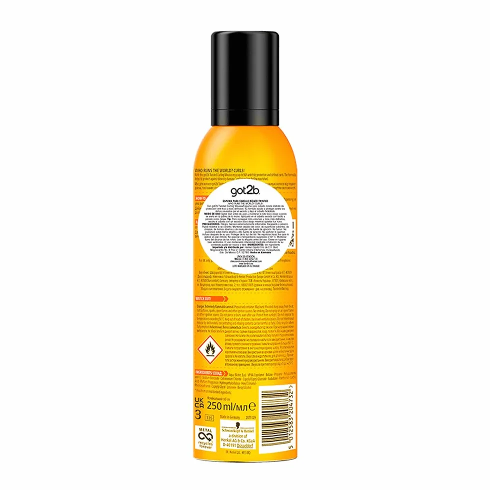 Got2b Pianka Twisted Optymalne loki 3 x 250 ml nadaje kształt i elastyczność