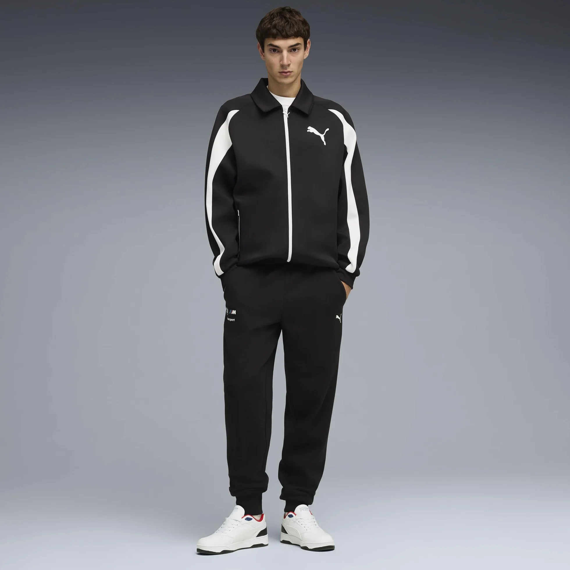 PUMA Bmw Mms Ess Pants Fleece - Spodnie z dzianiny Mężczyźni
