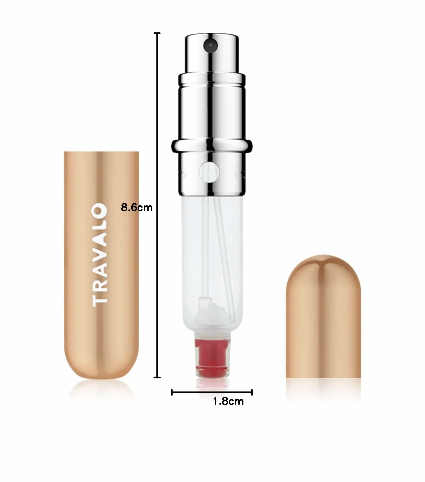 Travalo Classic HD Gold 5 rozpylacz do perfum
