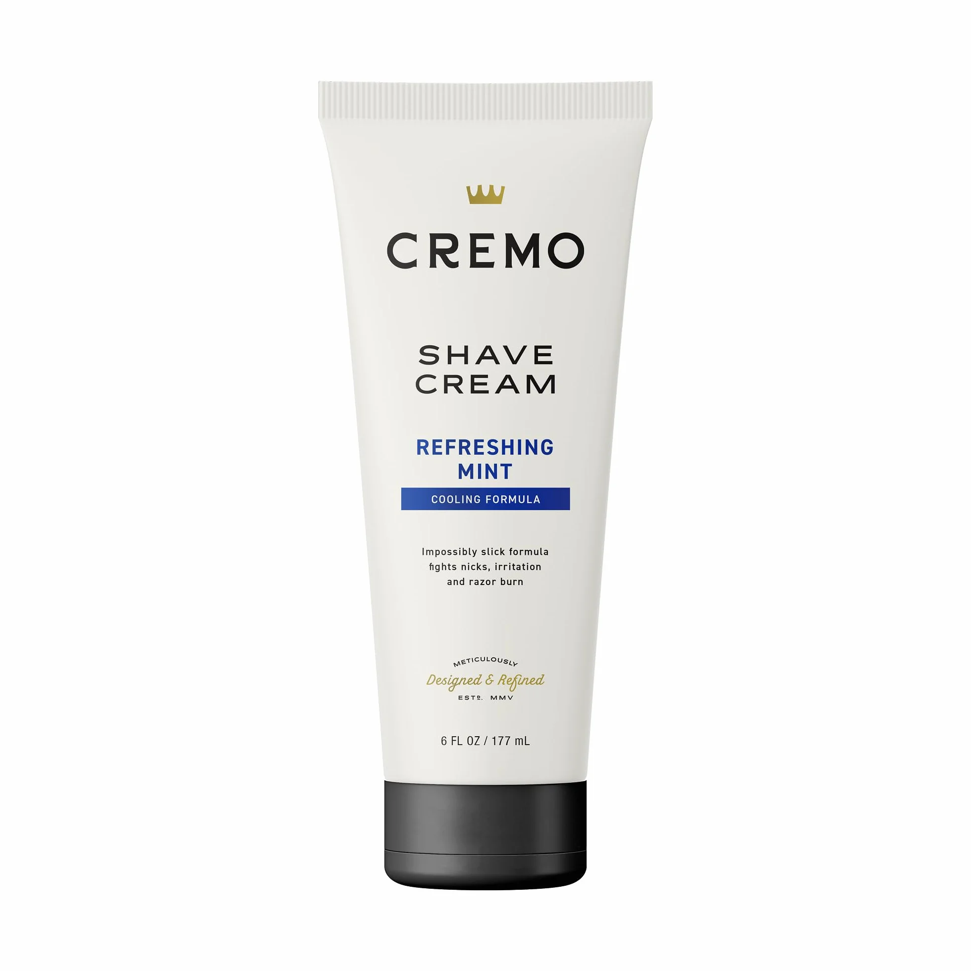 Cremo Odświeżający krem do golenia, olejek mentol/z drzewa herbacianego, 6 uncji Cremo