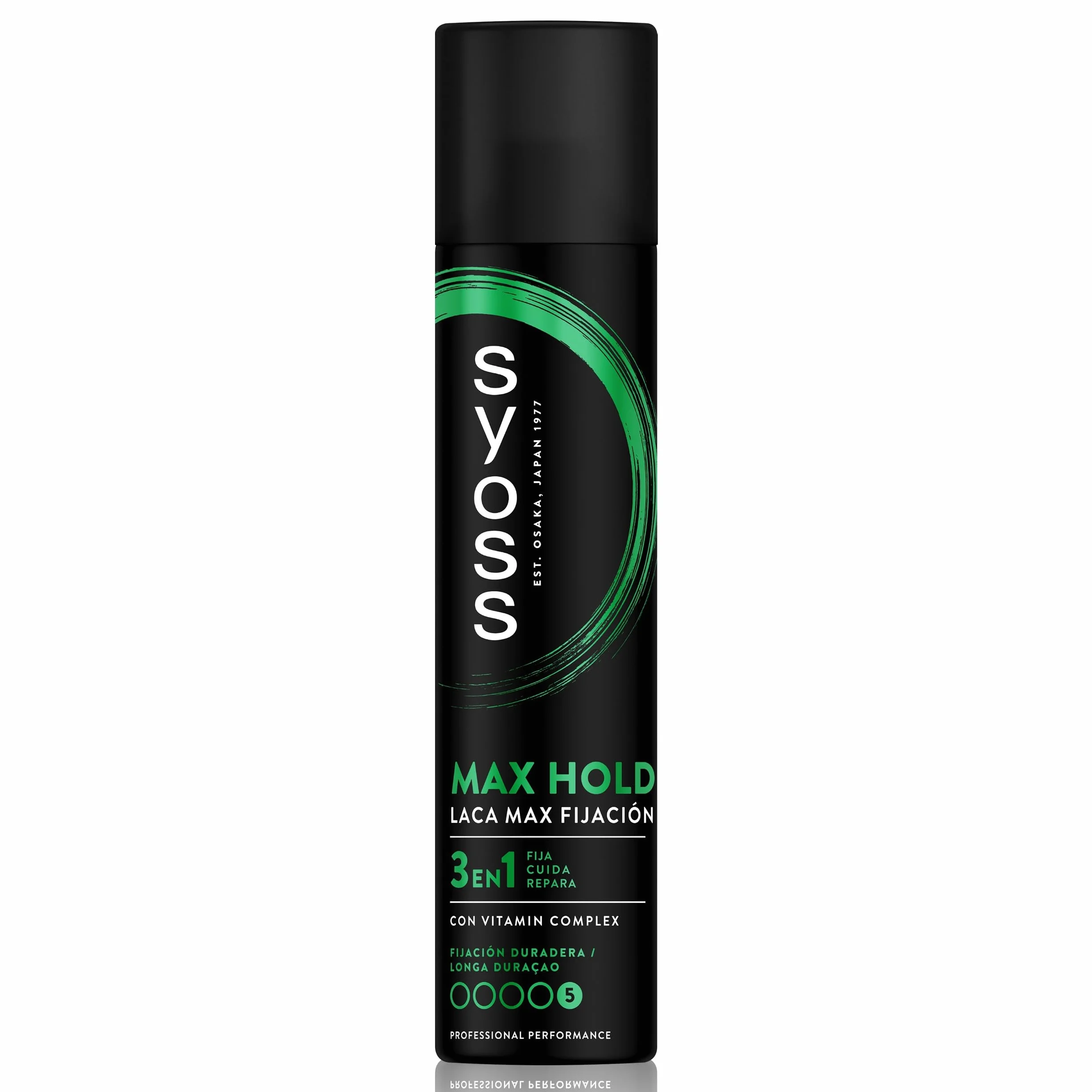 Syoss - Lakier Max mocowanie, 6 sztuk 300 ml (1800 ml), 48 h Mega mocne mocowanie, pomaga chronić włosy przed wilgocią i promieniami słonecznymi, włosy jak świeżo z salonu fryzjerskiego