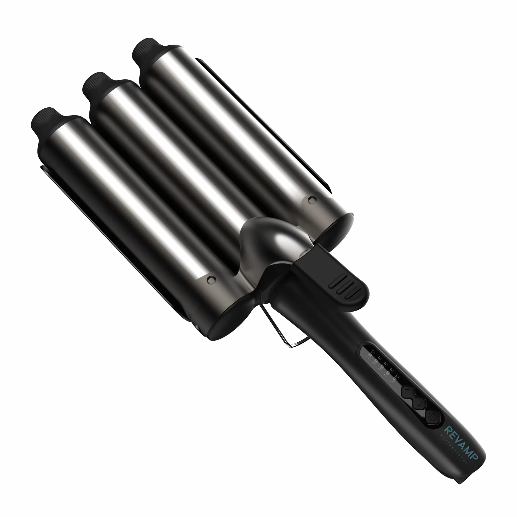 Revamp Progloss Boho Beach Waver XL 38 mm 3-beczkowa lokówka do dużych fal plażowych z regulacją temperatury