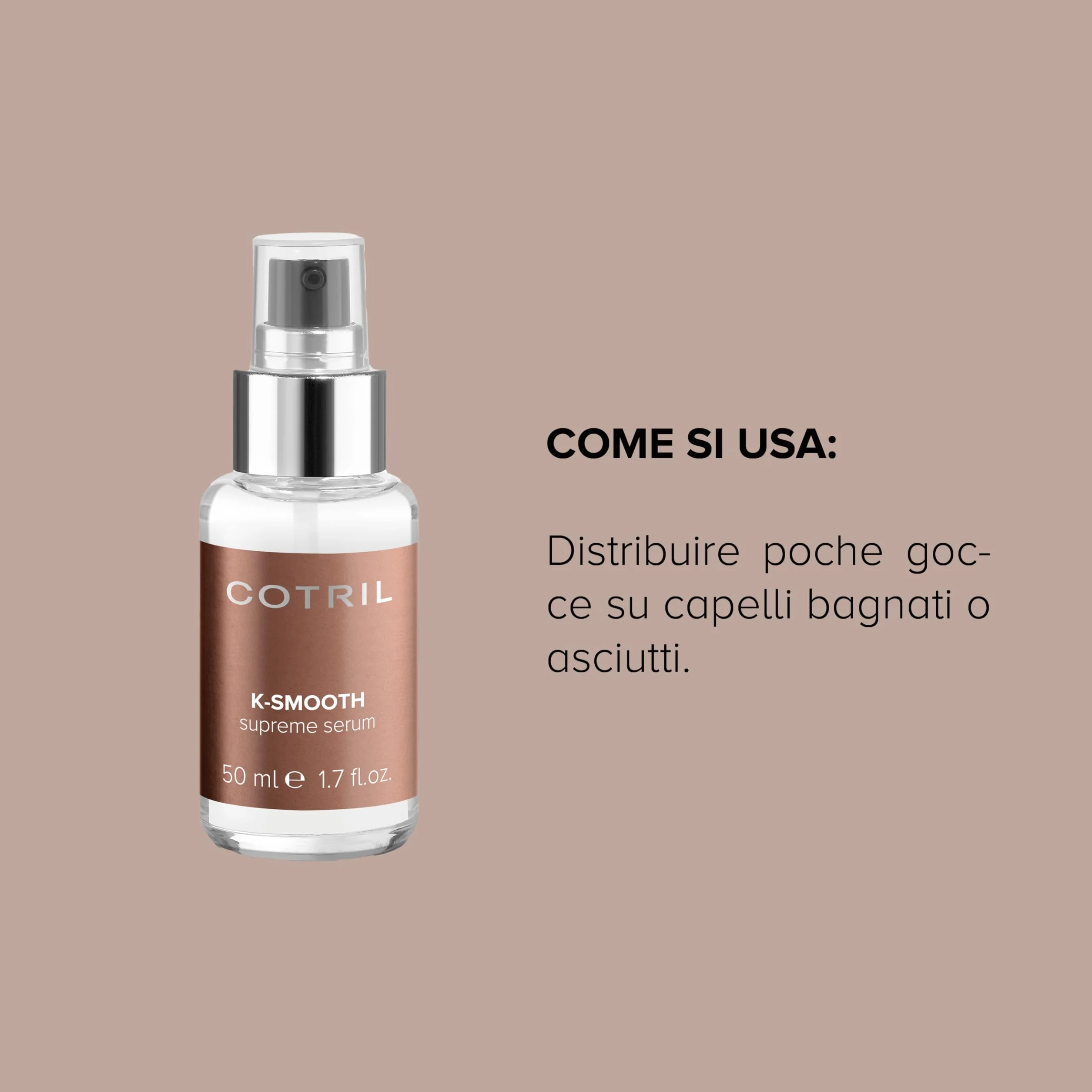 Cotril K-Smooth Serum Supreme 50ml jedwabiste dyscyplinujące serum