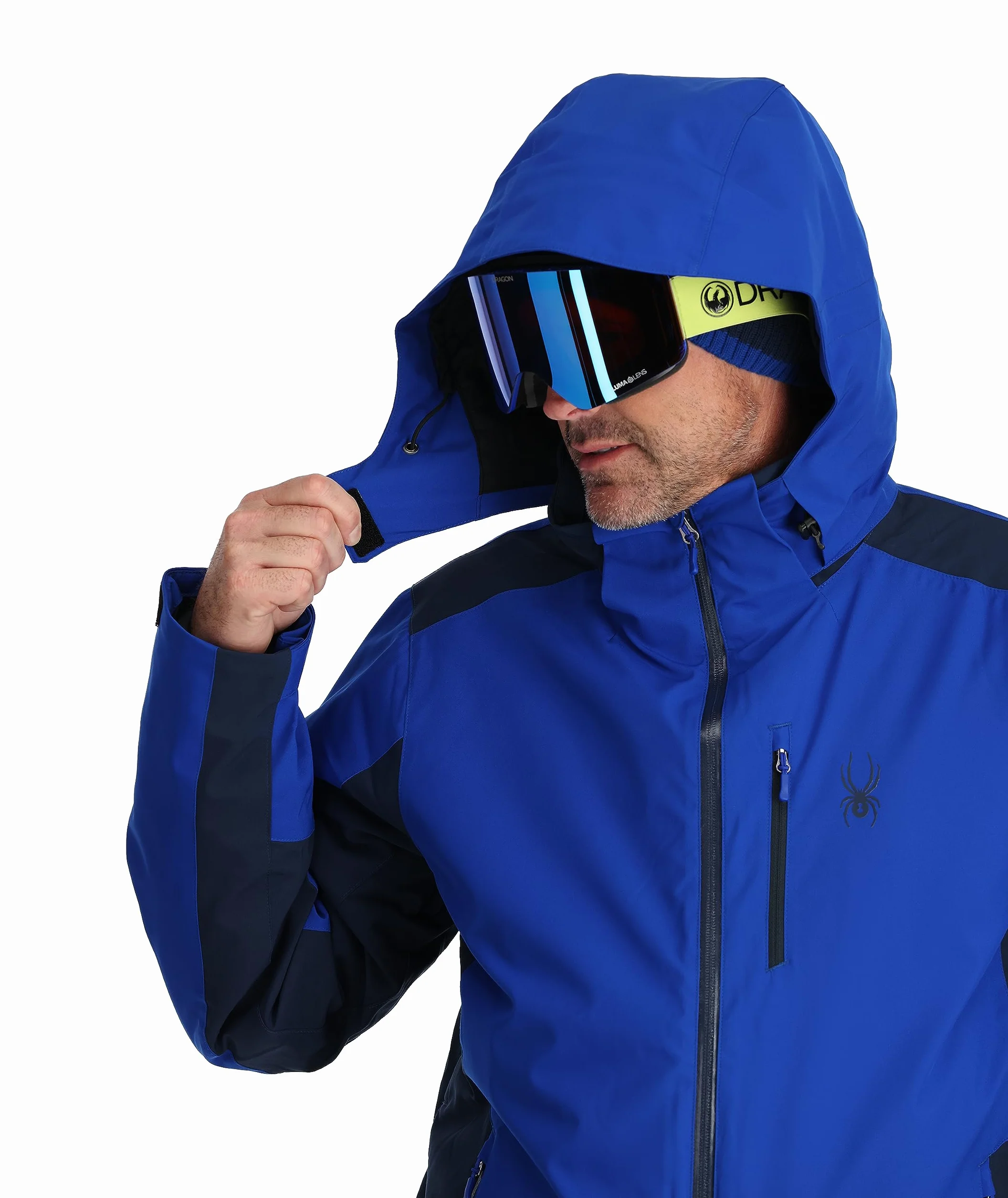 Spyder VERTEX kurtka męska, niebieska (Electric Blue), XXL