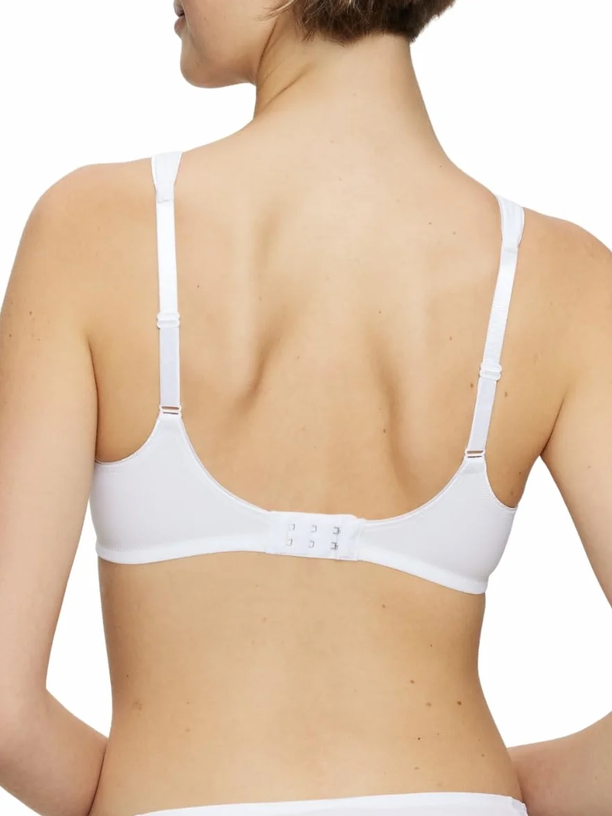 Triumph Modern Soft + Cotton N biustonosz bez fiszbin Kobiety , biały (White 03) , 90E