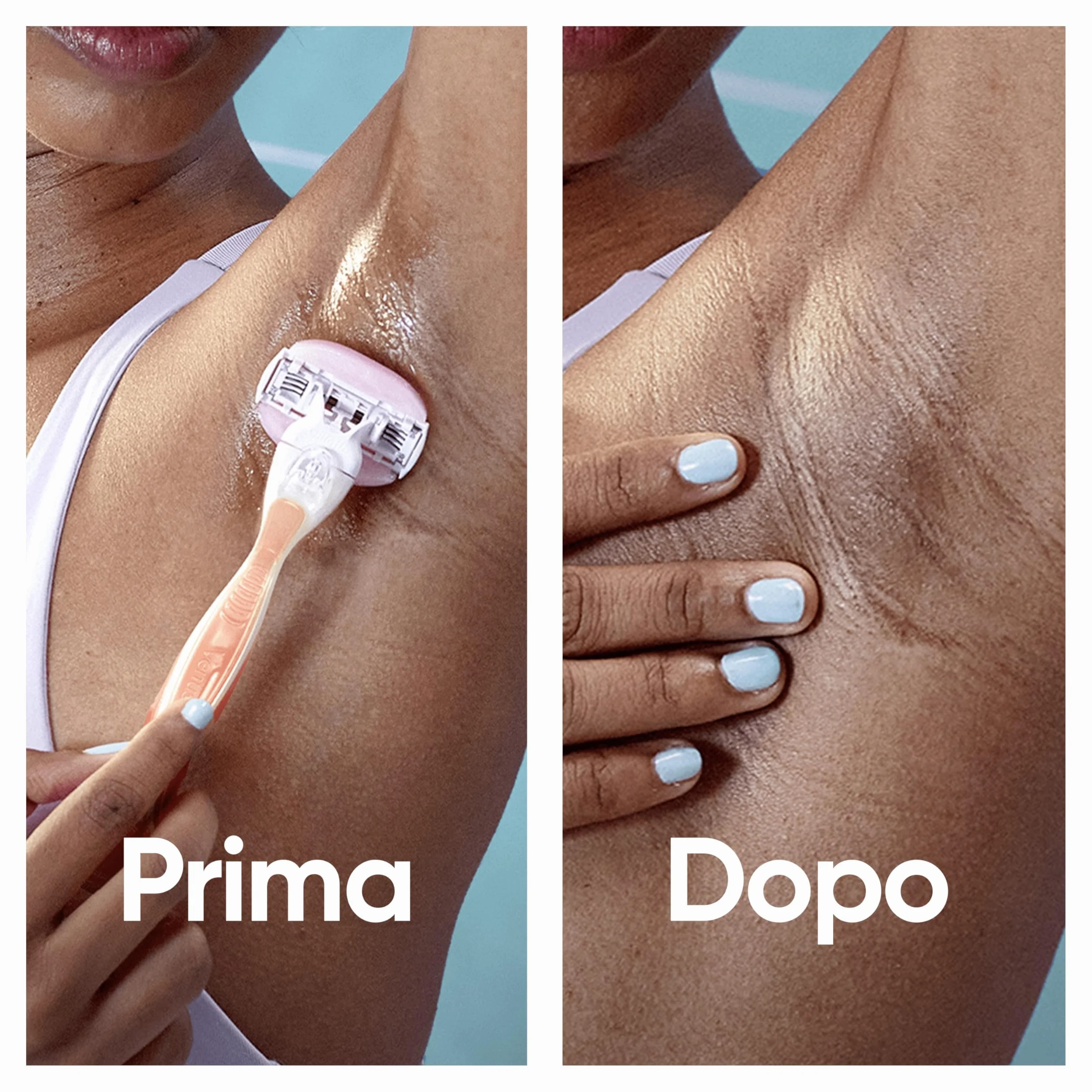 Gillette Venus Golarka damska Comfortglide Spa Breeze 3 Ostrza, 1 Uchwyt + 6 Lamette