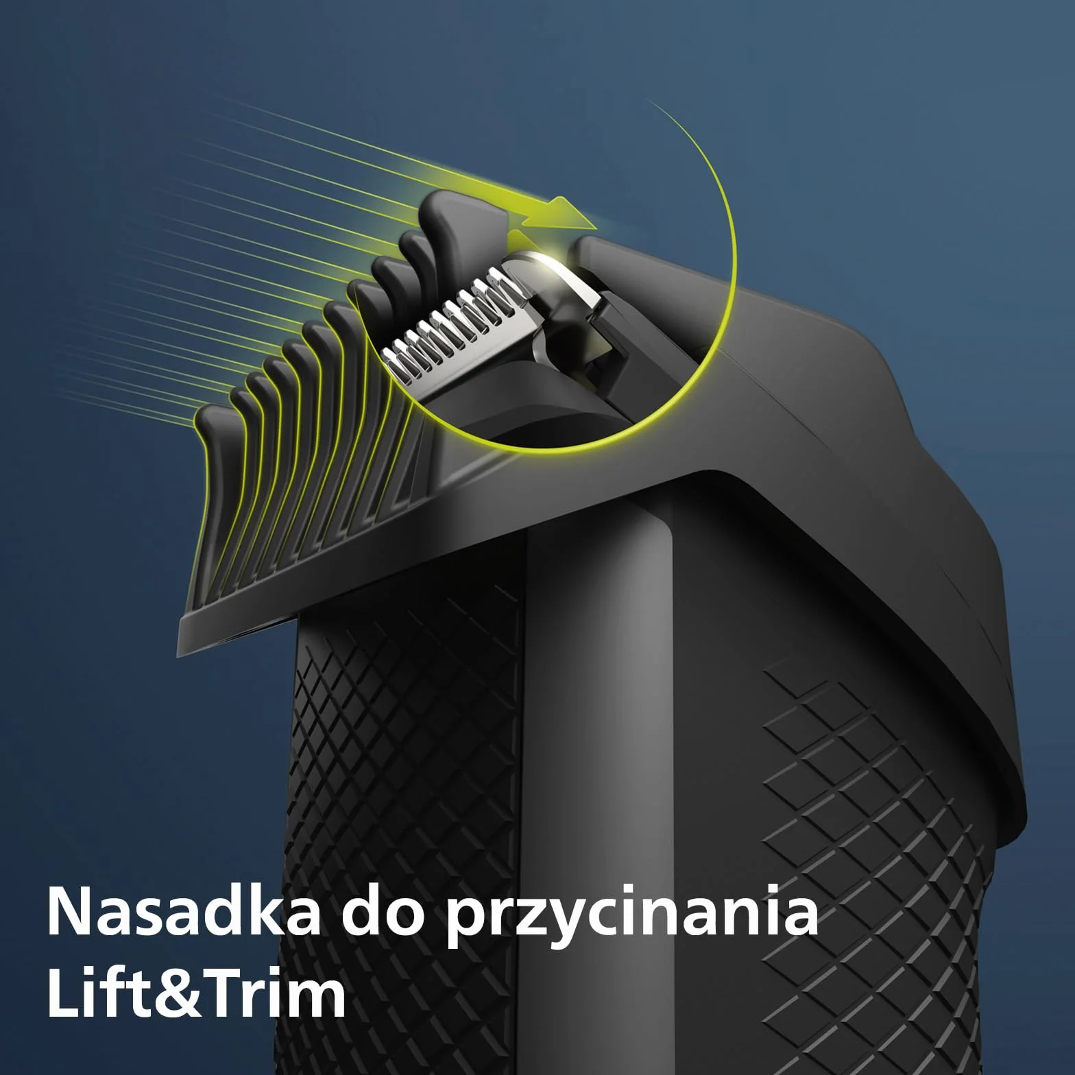 Philips seria 3000 Trymer do brody BT3238/15 bezprzewodowy Lift&Trim 90min