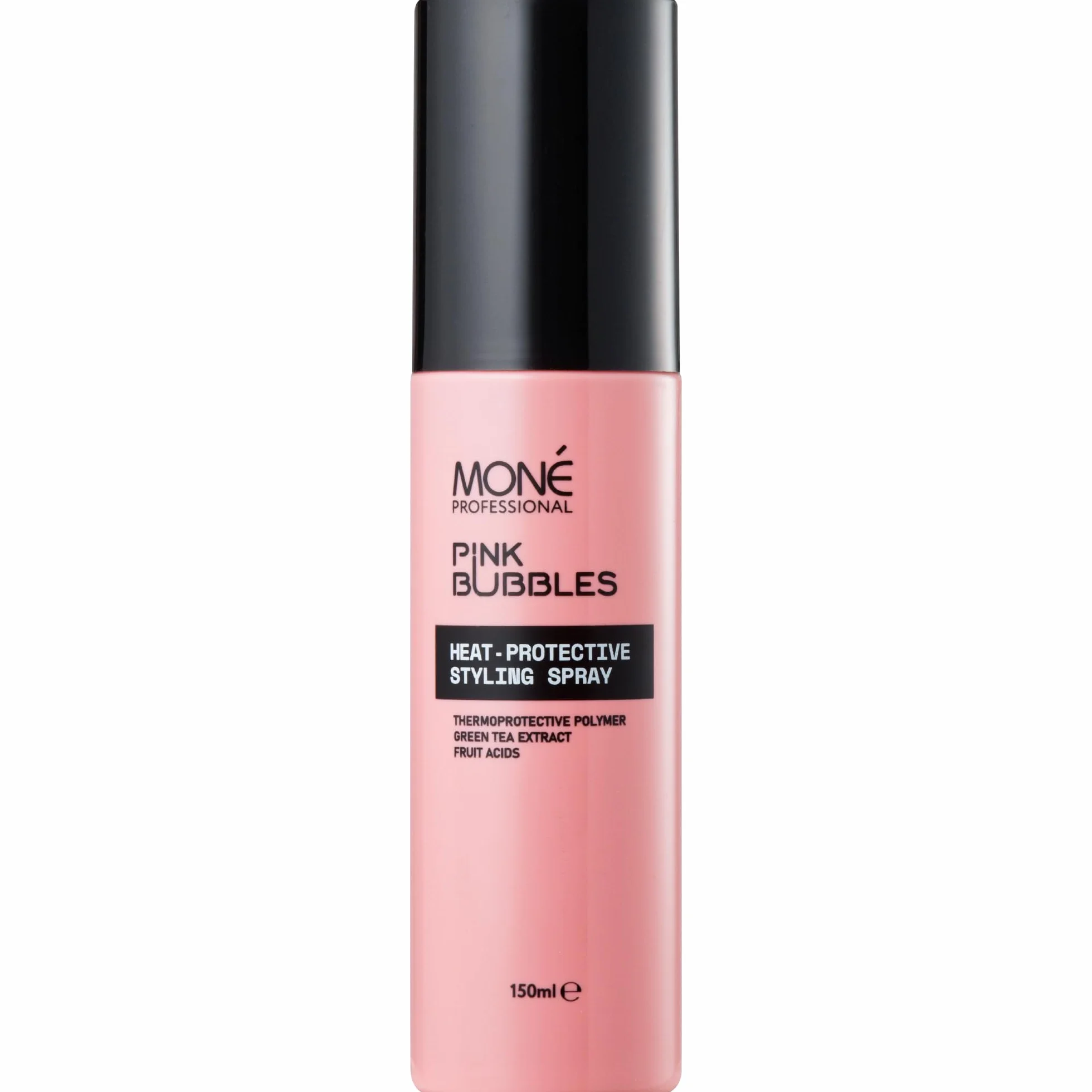 MONÉ PROFESSIONAL Spray chroniący przed ciepłem do włosów, wielozadaniowy zabieg 10 w 1, przeciw puszeniu się, antystatyczny, wygładzający, połysk i ciało, 150 ml