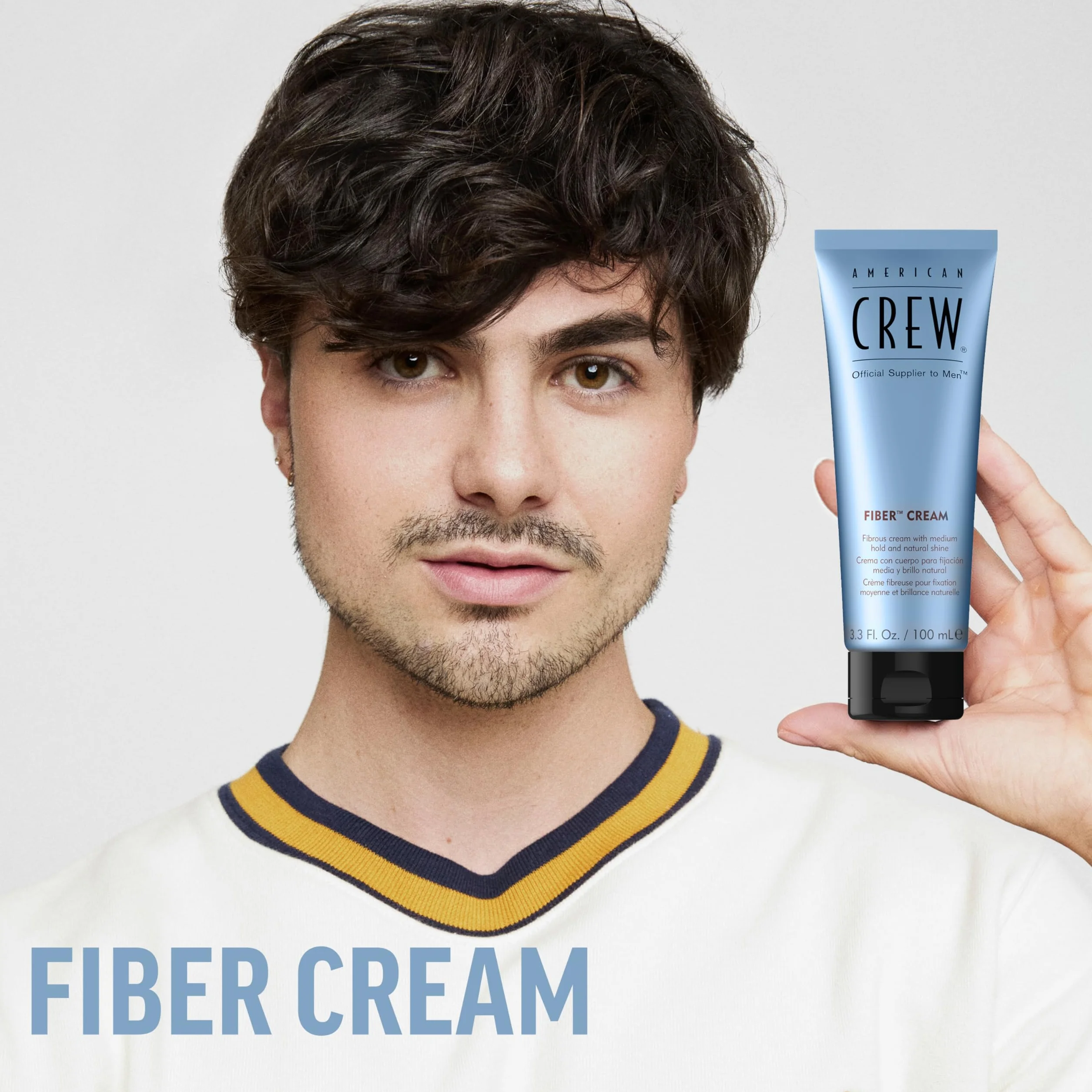 AMERICAN CREW Fiber Cream 100 ml krem do stylizacji włosów średniej przyczepności
