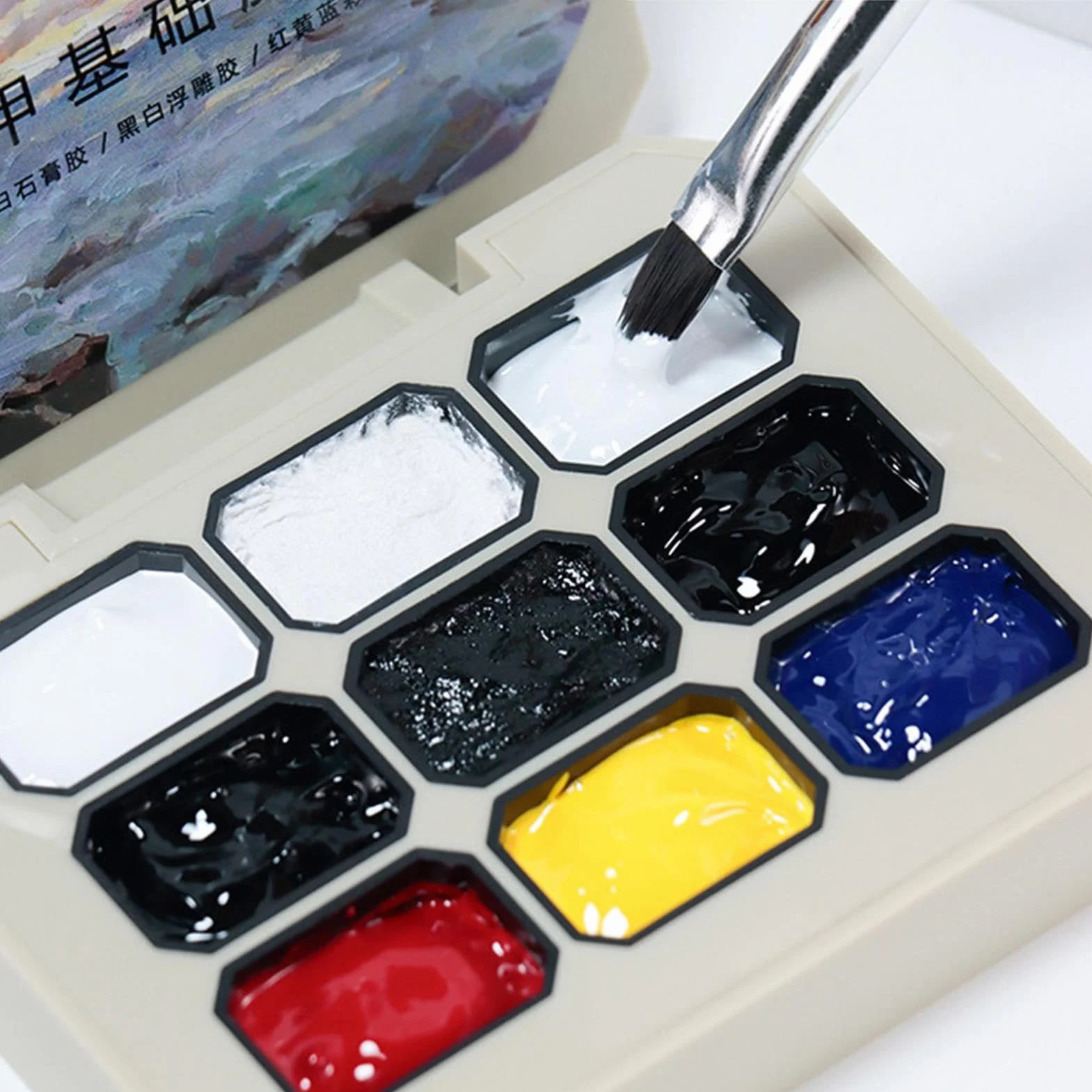 Paleta lakierów żelowych do paznokci, pastelowa paleta 9 kolorów, połyskująca paleta żelowa, zestaw do manicure, do domu, sypialni, szkoły, podróży