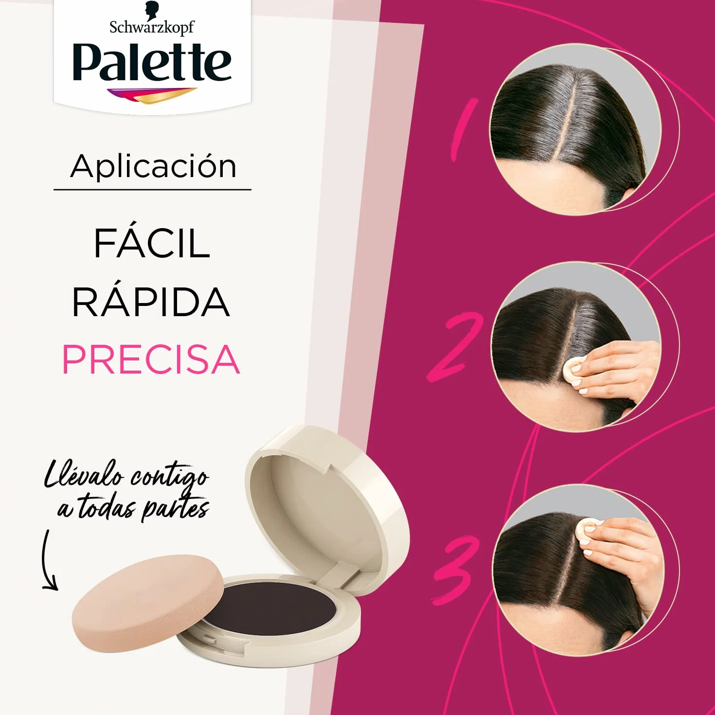 Schwarzkopf Palette Compact Retusz Odrostów 3 g