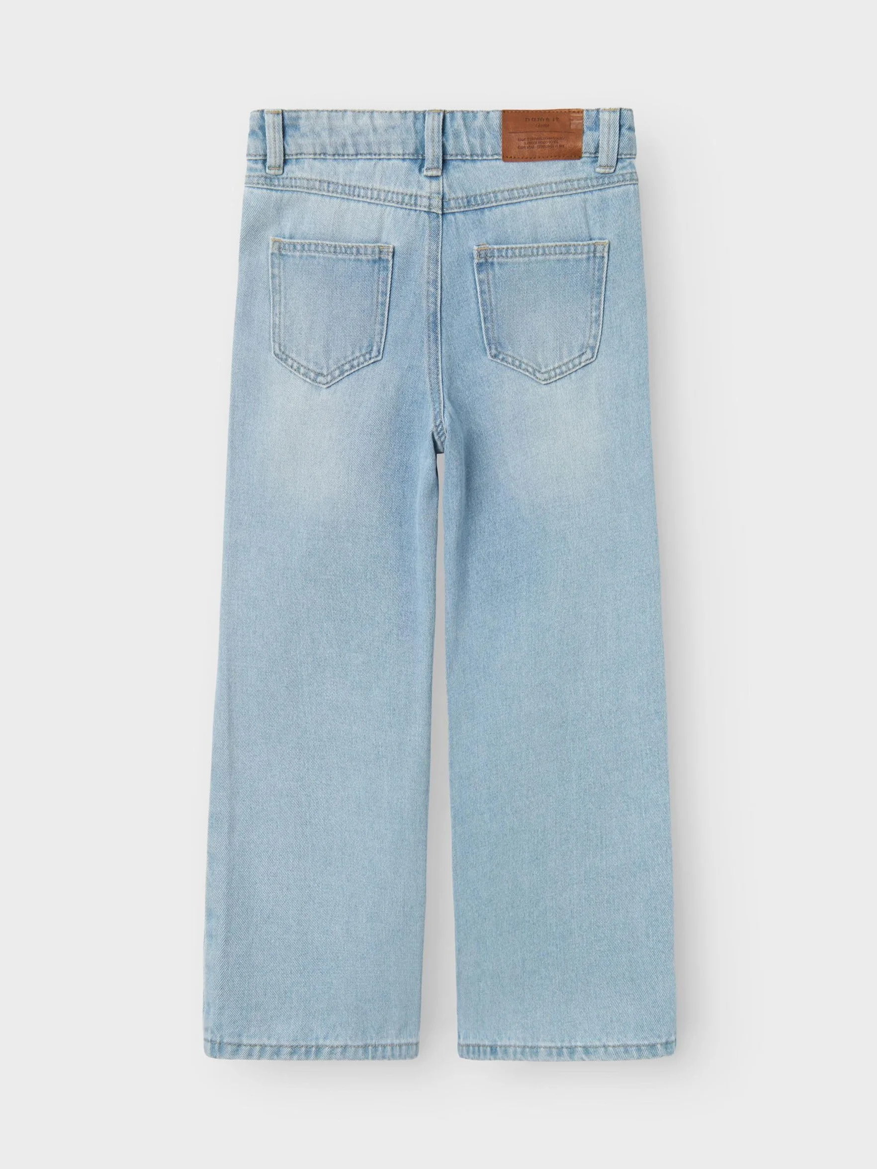 NAME IT Nkfrose Hw Wide Jeans 1411-te Noos - spodnie jeansowe Dziewczynki
