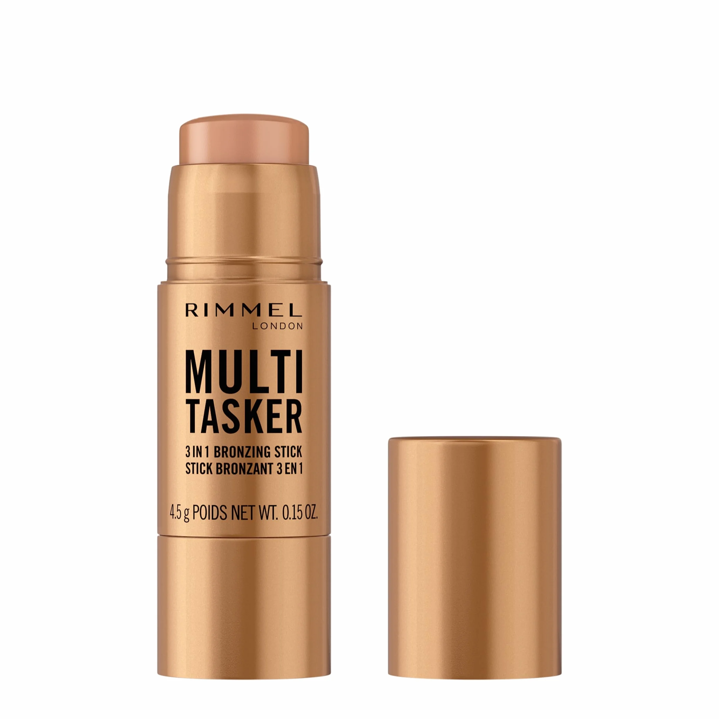 Rimmel Multi Tasker bronzer 3 w 1 do konturowania twarzy, z witaminą C i E nr 01 Light, 4,5g