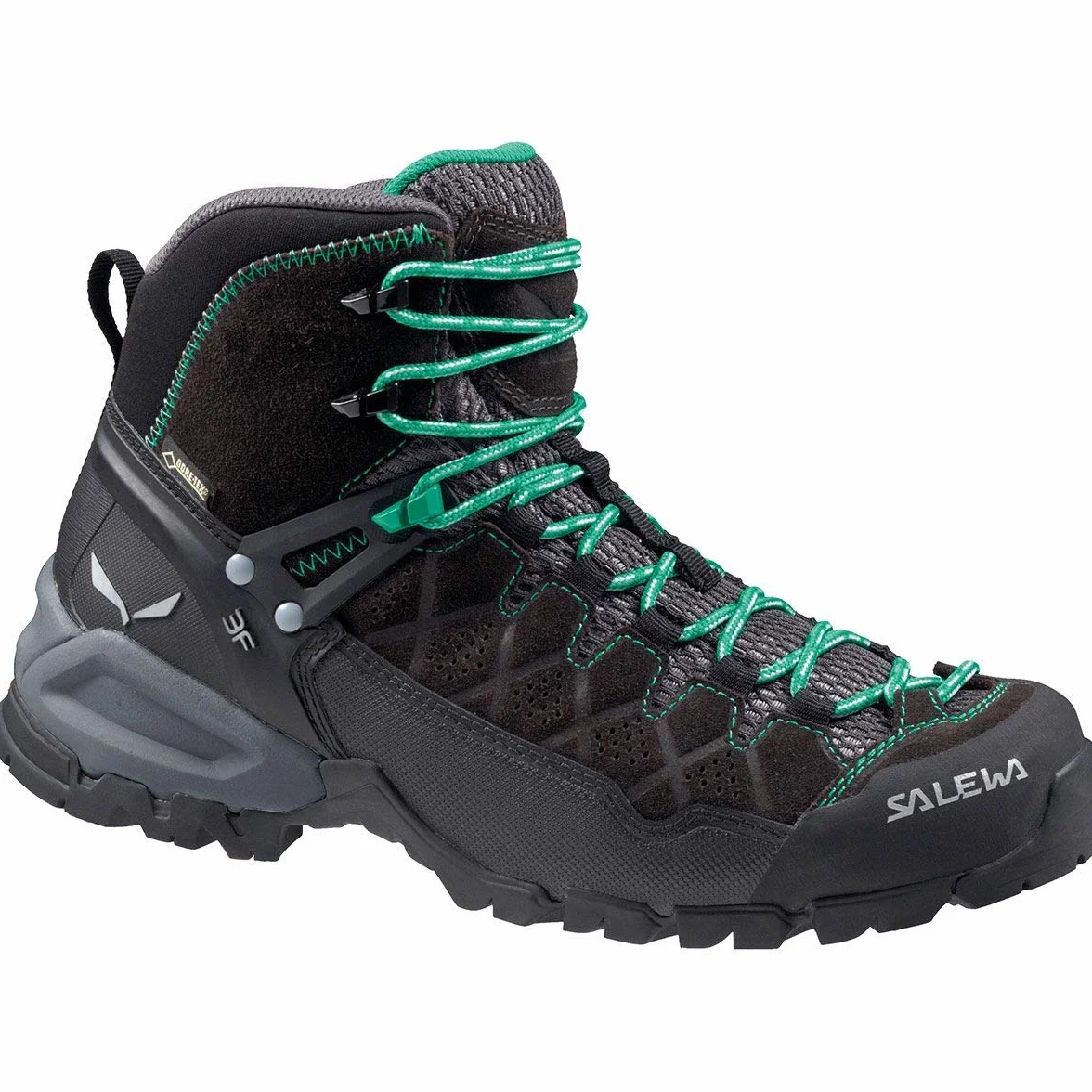 Salewa Kobiety Ws Alp Trainer Mid Gore-Tex Buty, Czarny, 39 EU