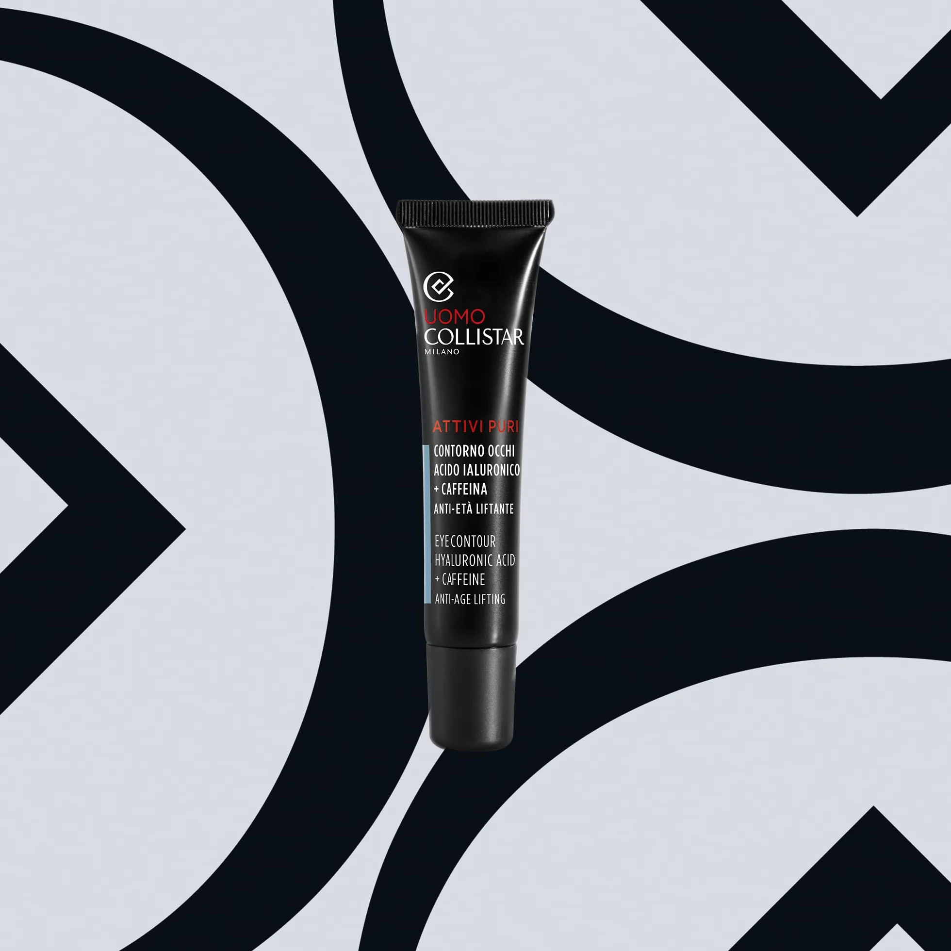 Collistar Mężczyzna Kontur Oczu Kwas hialuronowy Kofeina Anti-aging Liftant 15ml