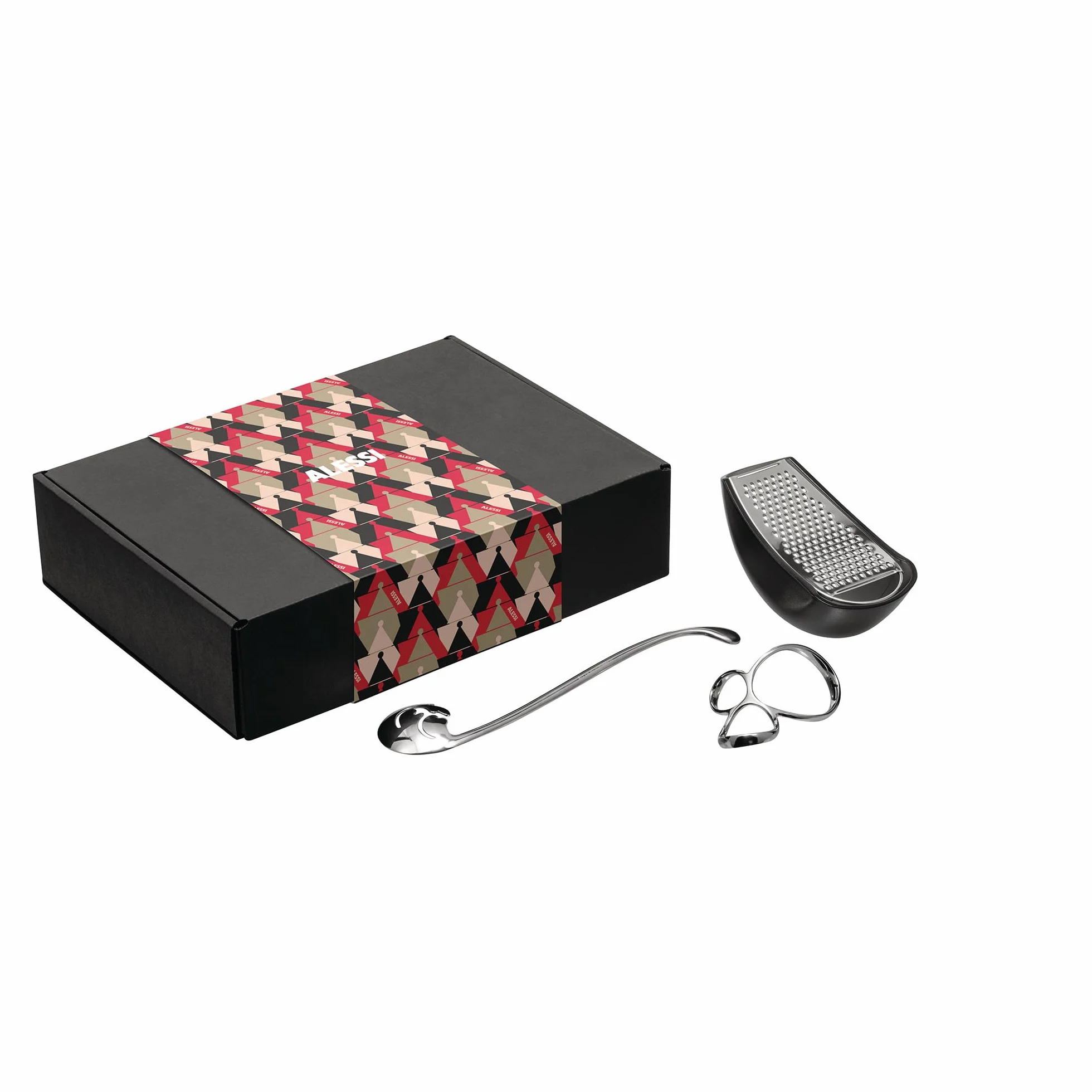 Alessi MMI31SET zestaw makaronów, stal nierdzewna, wielokolorowy
