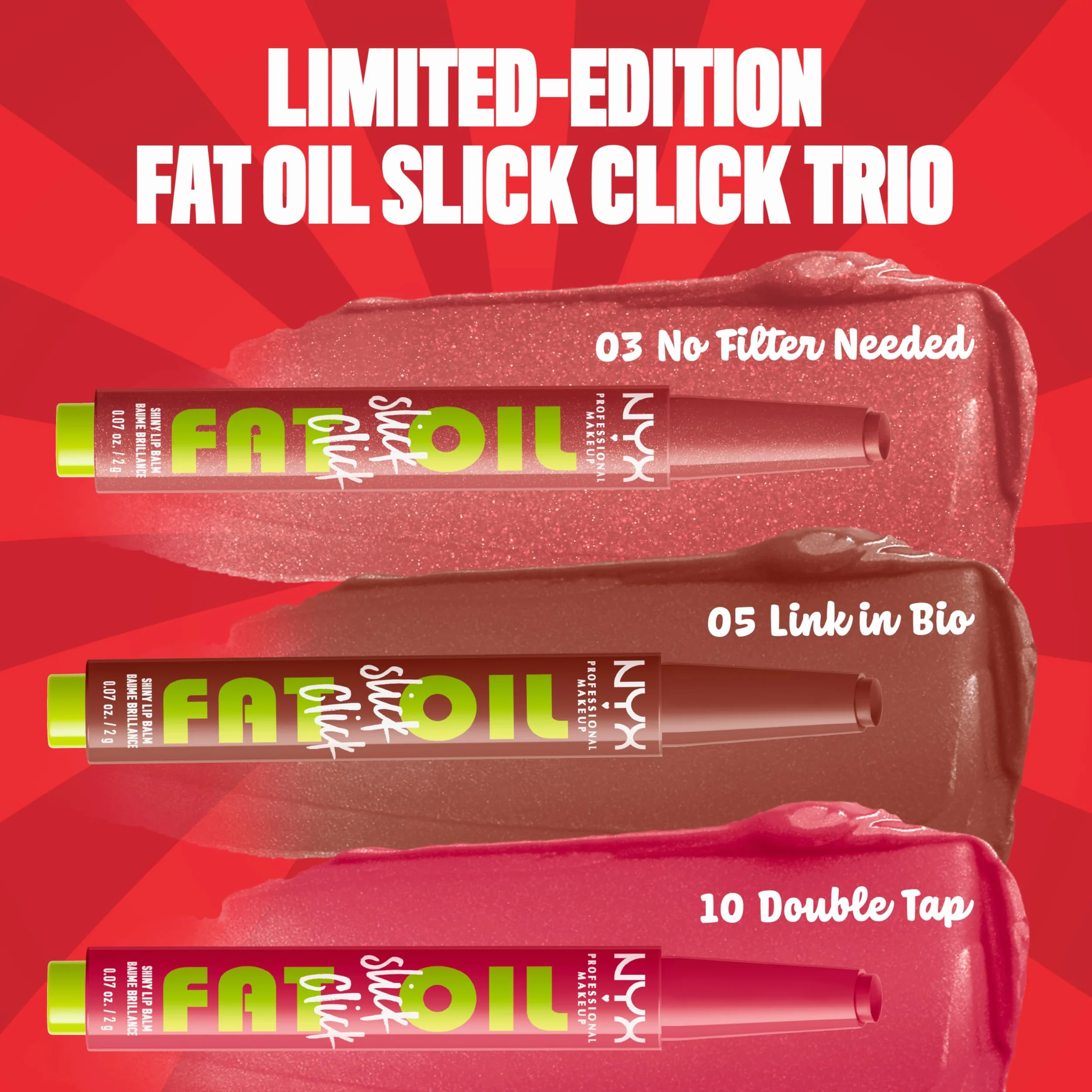 NYX Professional Makeup Fat Oil Slick Trio