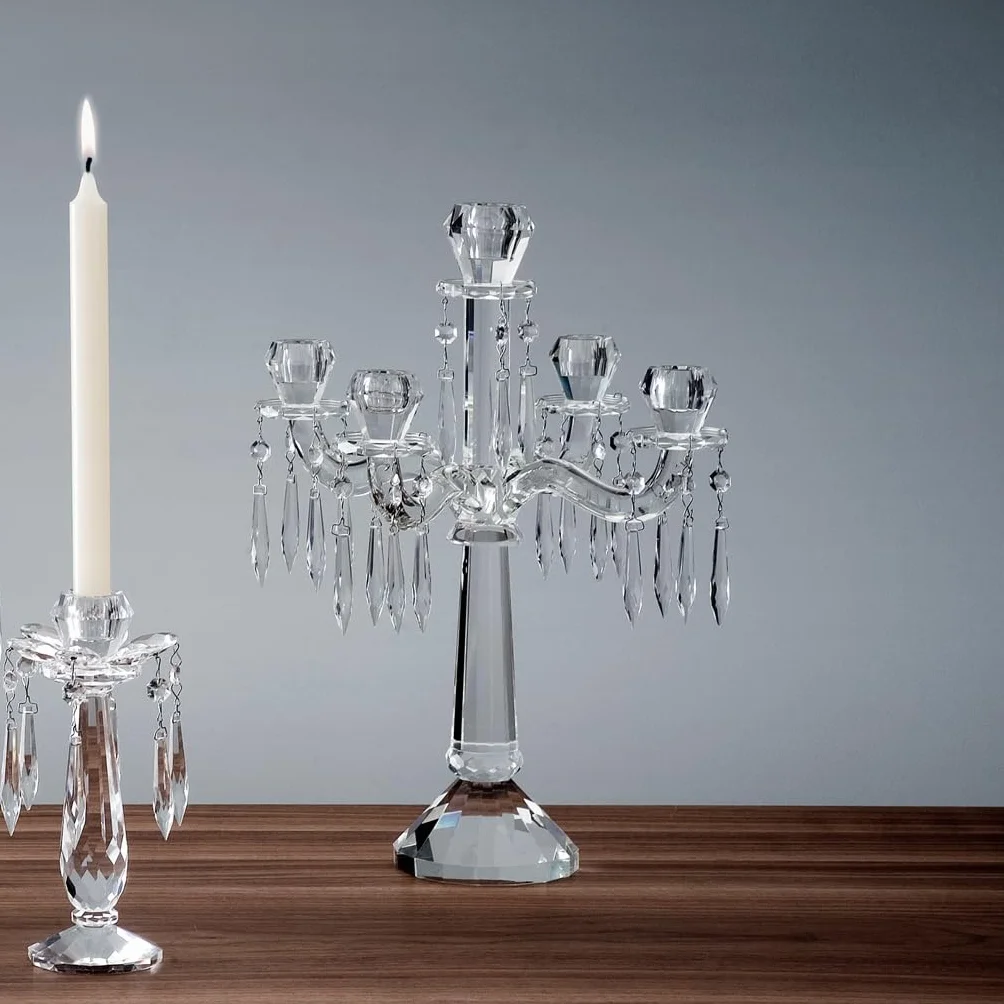 Villeroy & Boch Retro Accessories świecznik szklany, przezroczysty, 320 mm