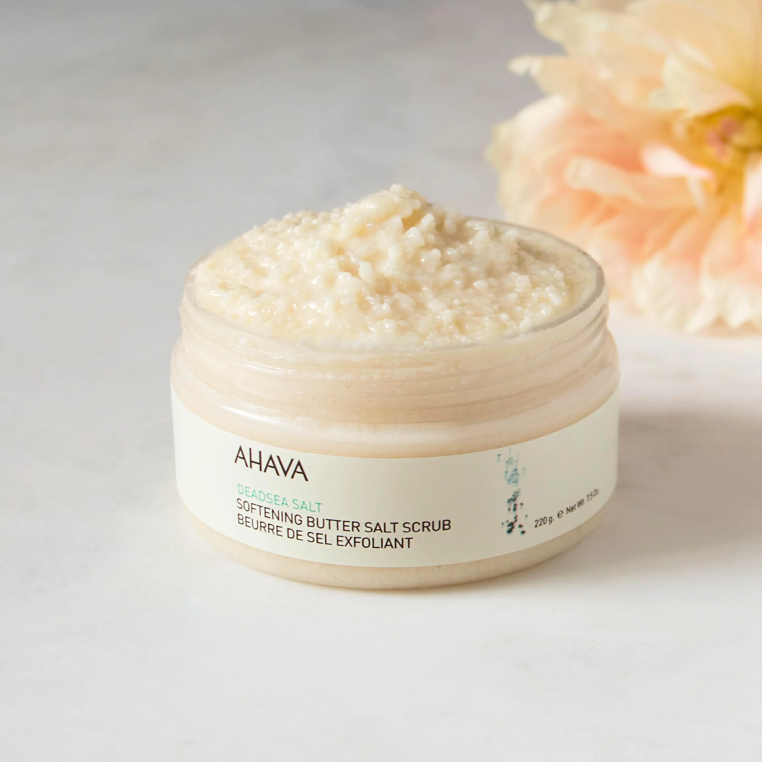 Ahava Dead Sea Salt Softening Butter Scrub, 1 opakowanie (1 x 235 ml)