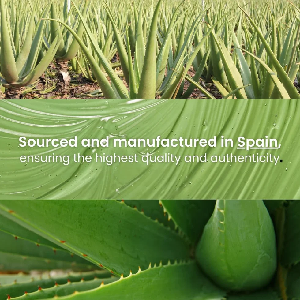 bleu & marine Bretania - Aloe Vera i Lawendowy Żel Aftersun, Nawilżający i Naprawczy, Naturalna Formuła, Utrzymuje Opaleniznę, 5 l