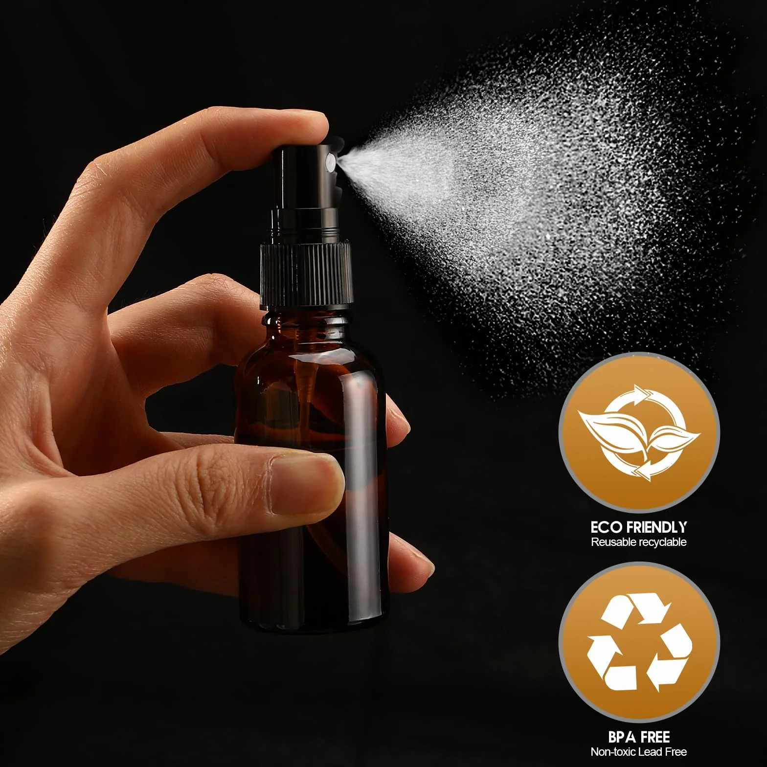 Szklane butelki z rozpylaczem 5 sztuk 50 ml 30 ml do perfum