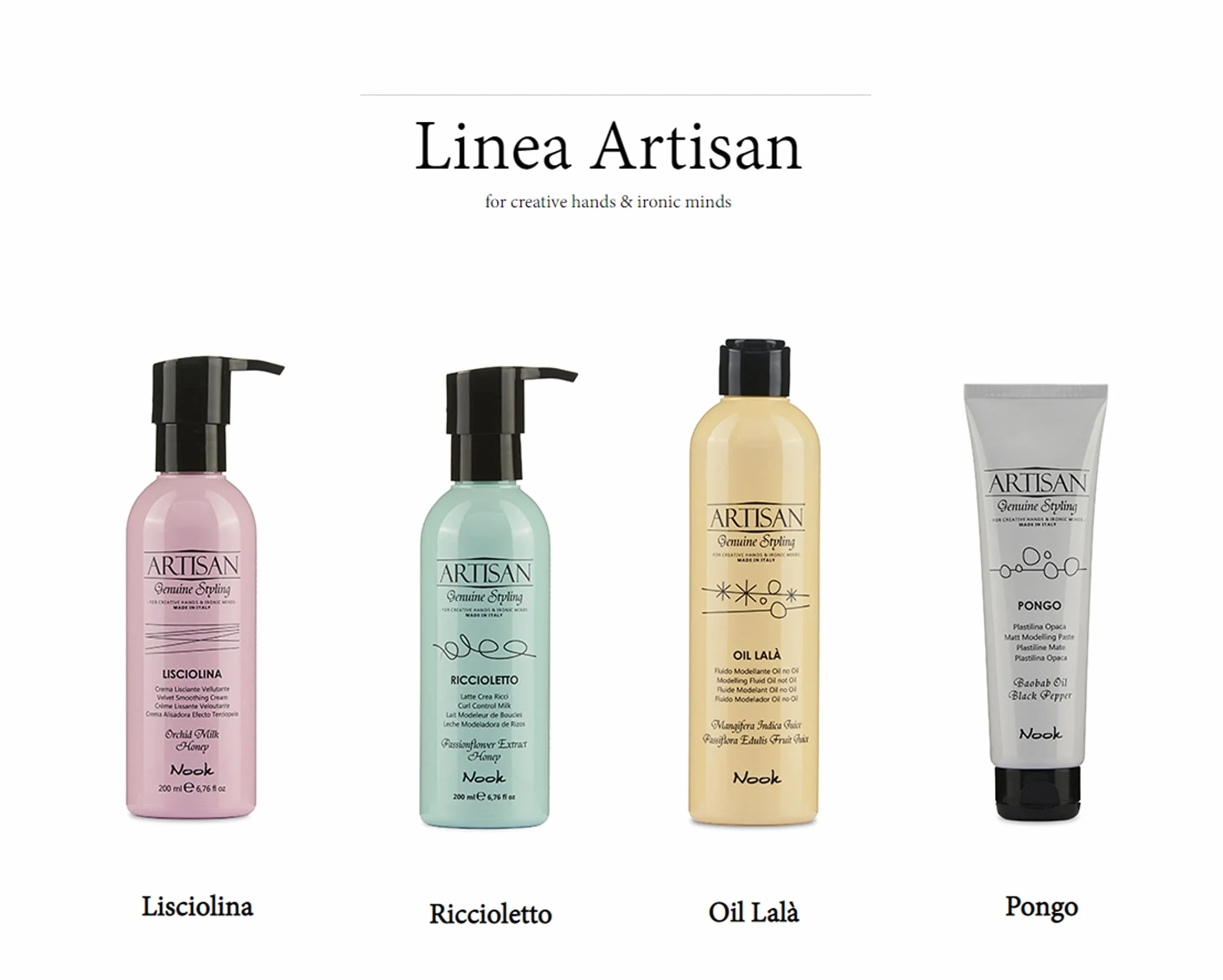 Nook Artisan Lisciolina wygładzający aksamitny krem 200 ml