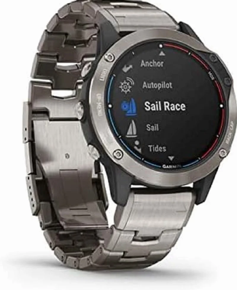 Garmin Quatix 6 Titanium, kolor szary 010-02158-95