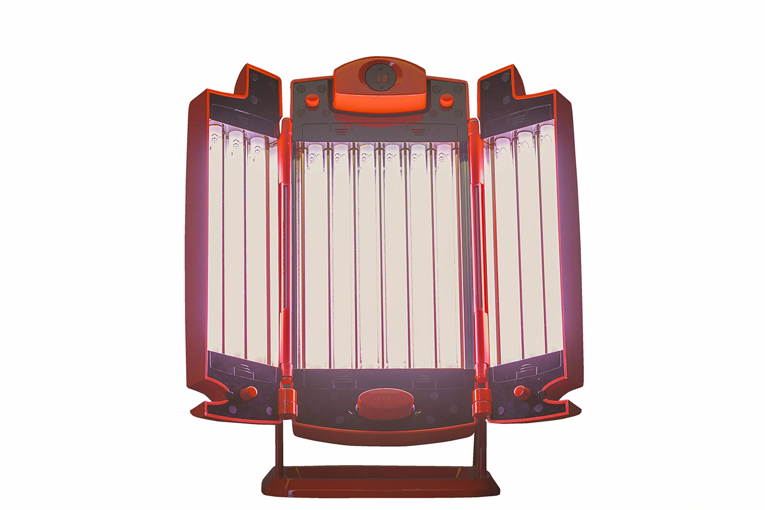 Lampa do opalania RUBINO 3 w 1: opalanie, terapia światłem kolagen, terapia podczerwienią