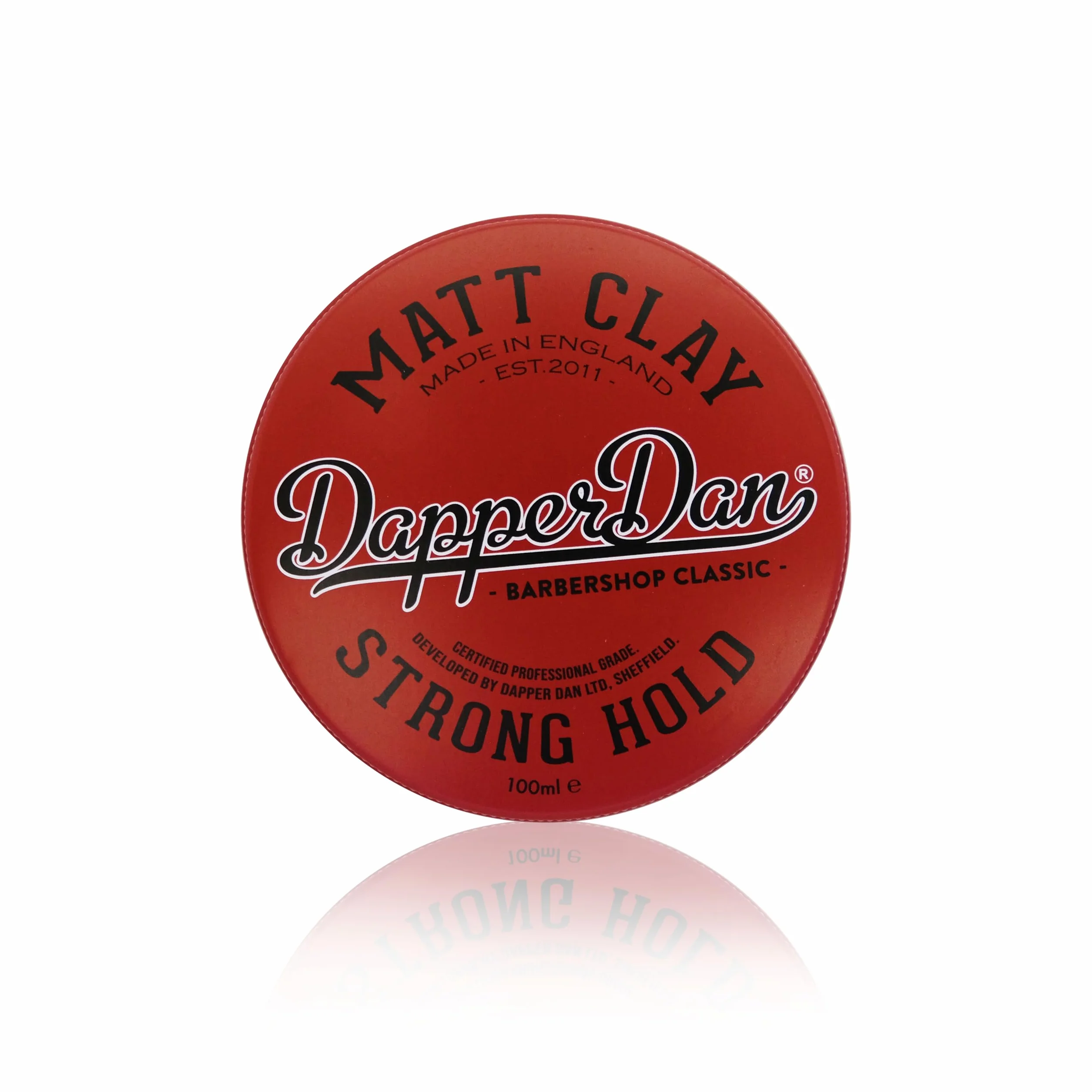 Dapper Dan Matt Clay, mocne trzymanie, matowe wykończenie, glina do stylizacji włosów, 100 ml