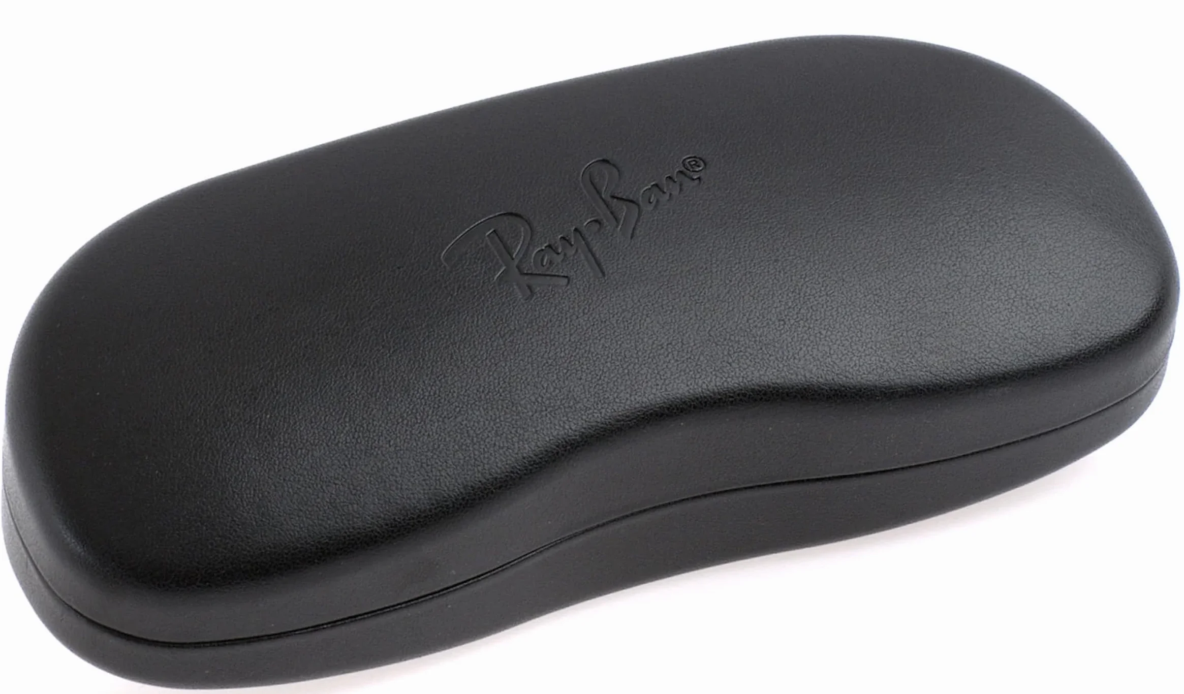 Oryginalne etui na okulary Ray-Ban z klapką - etui z klapką - twarde etui - czarne, czarny, l