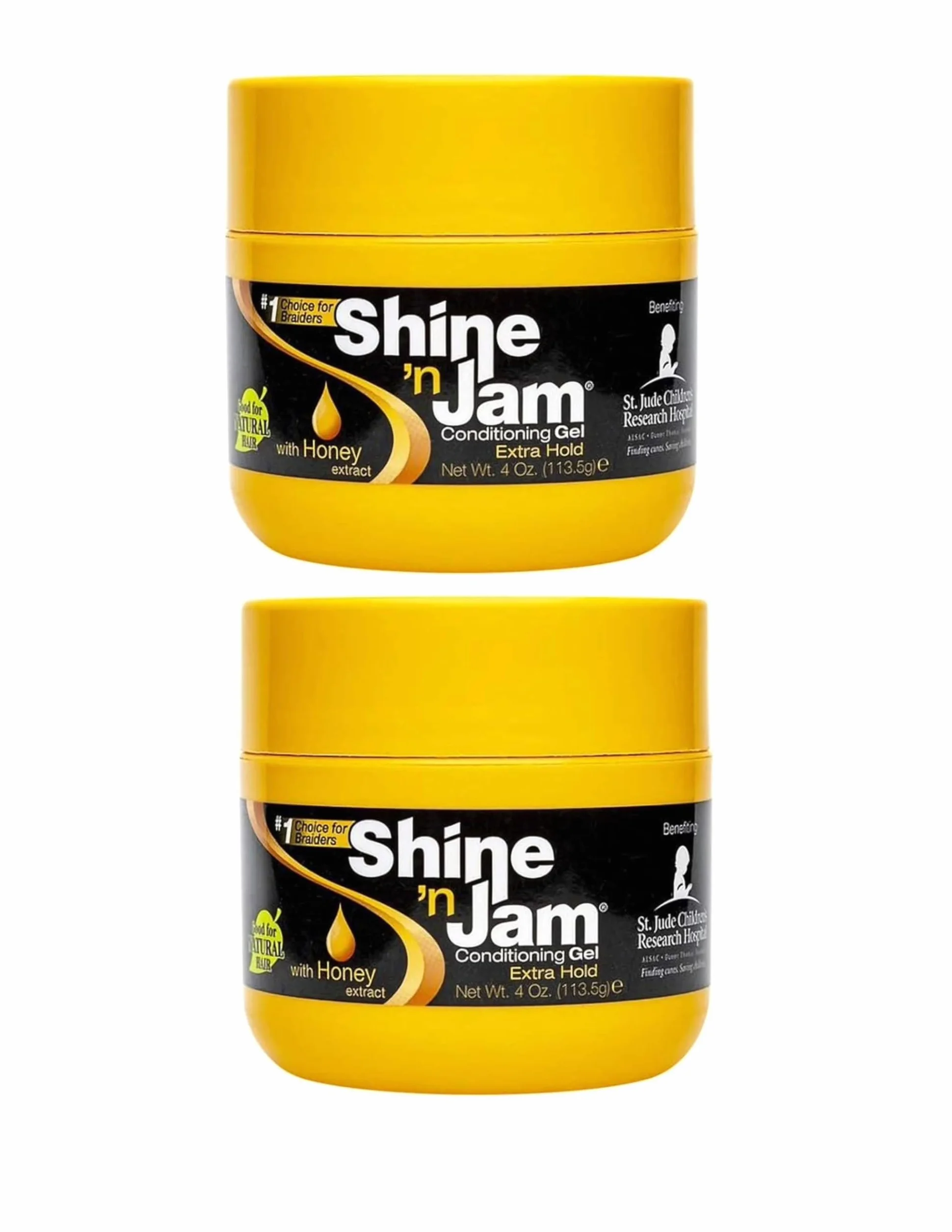 Shine N Jam Conditioning Gel Extra Hold 4 unce (2 sztuki)
