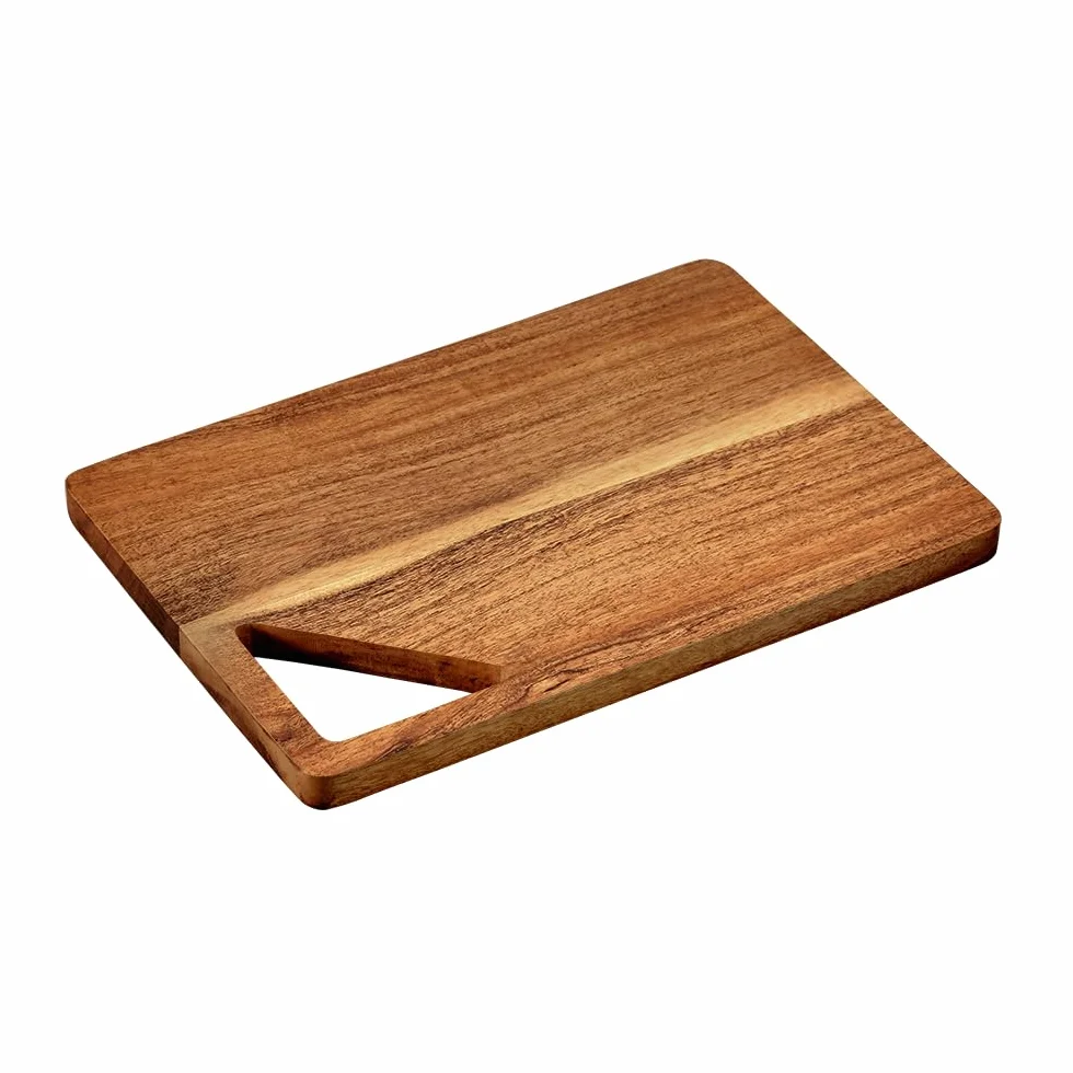 KESPER | deska do krojenia, materiał: drewno akacjowe, wymiary: 28 x 19 x 1,5 cm, kolor: brązowy | 29140