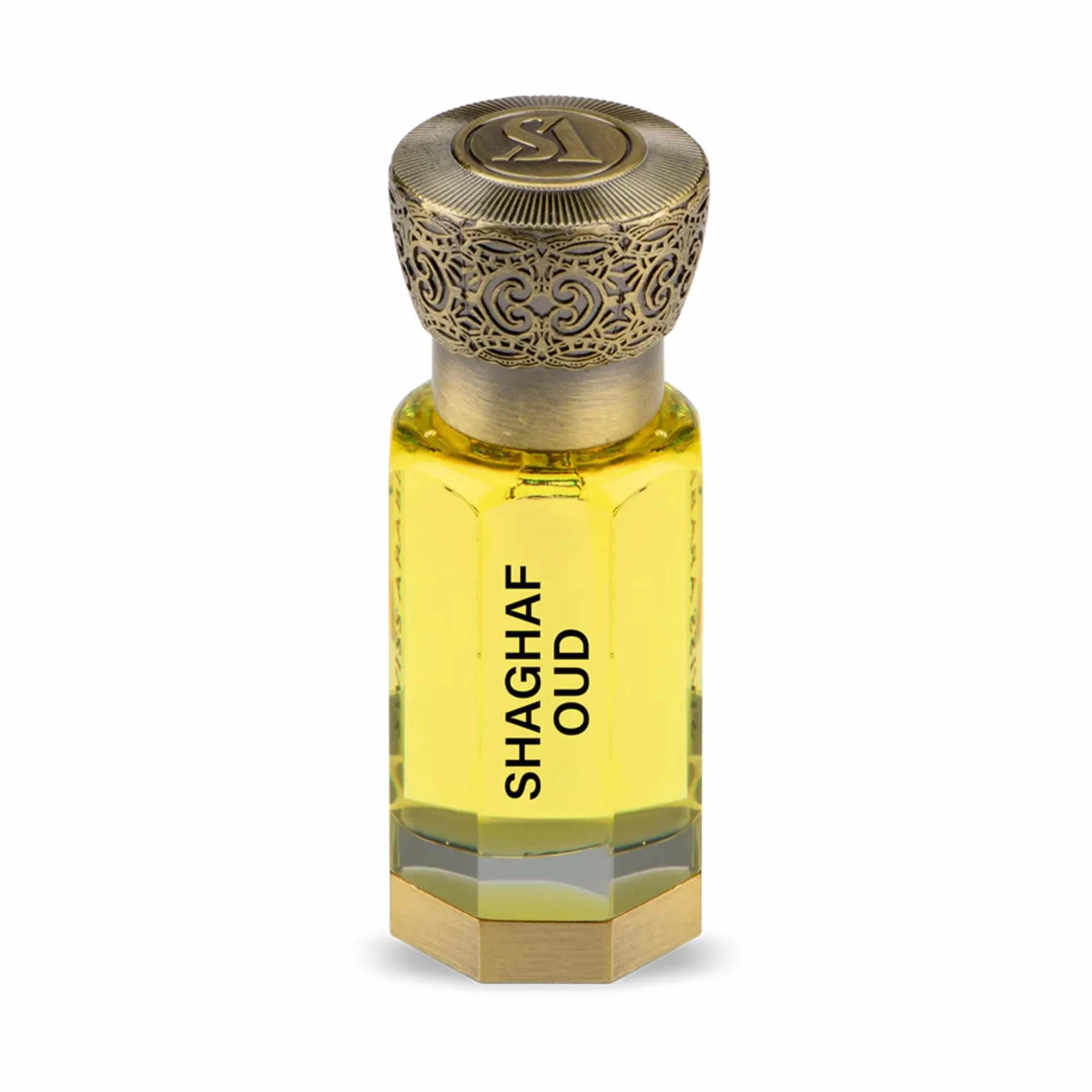 Swiss Arabian Shaghaf Oud skoncentrowany olejek zapachowy, uniseks, 12 ml, wykwintna mieszanka szafranu, róży i drewna agarowego, bogaty, orientalny zapach Oud