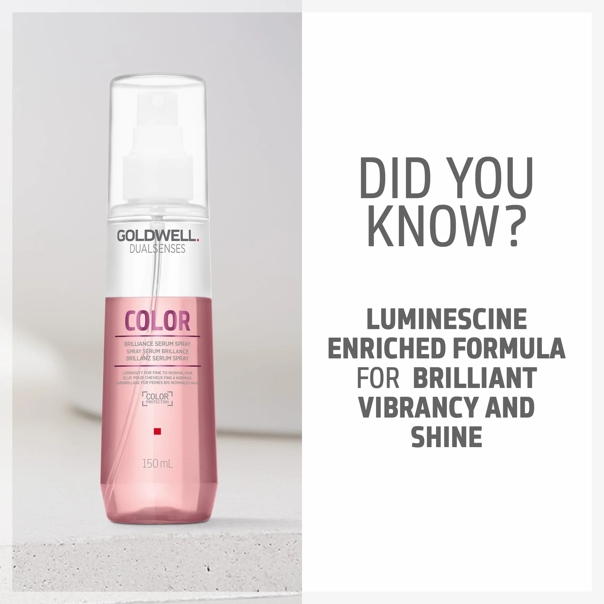 Goldwell Dualsenses Color Brilliance Serum Spray do włosów delikatnych i średnich, 150 ml