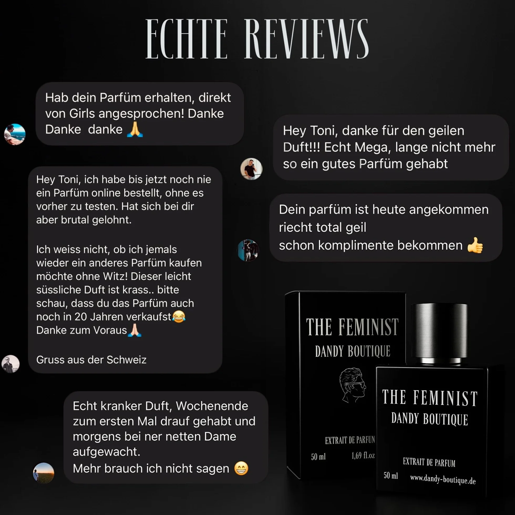 THE FEMINIST ekstrait de Parfum 50 ml