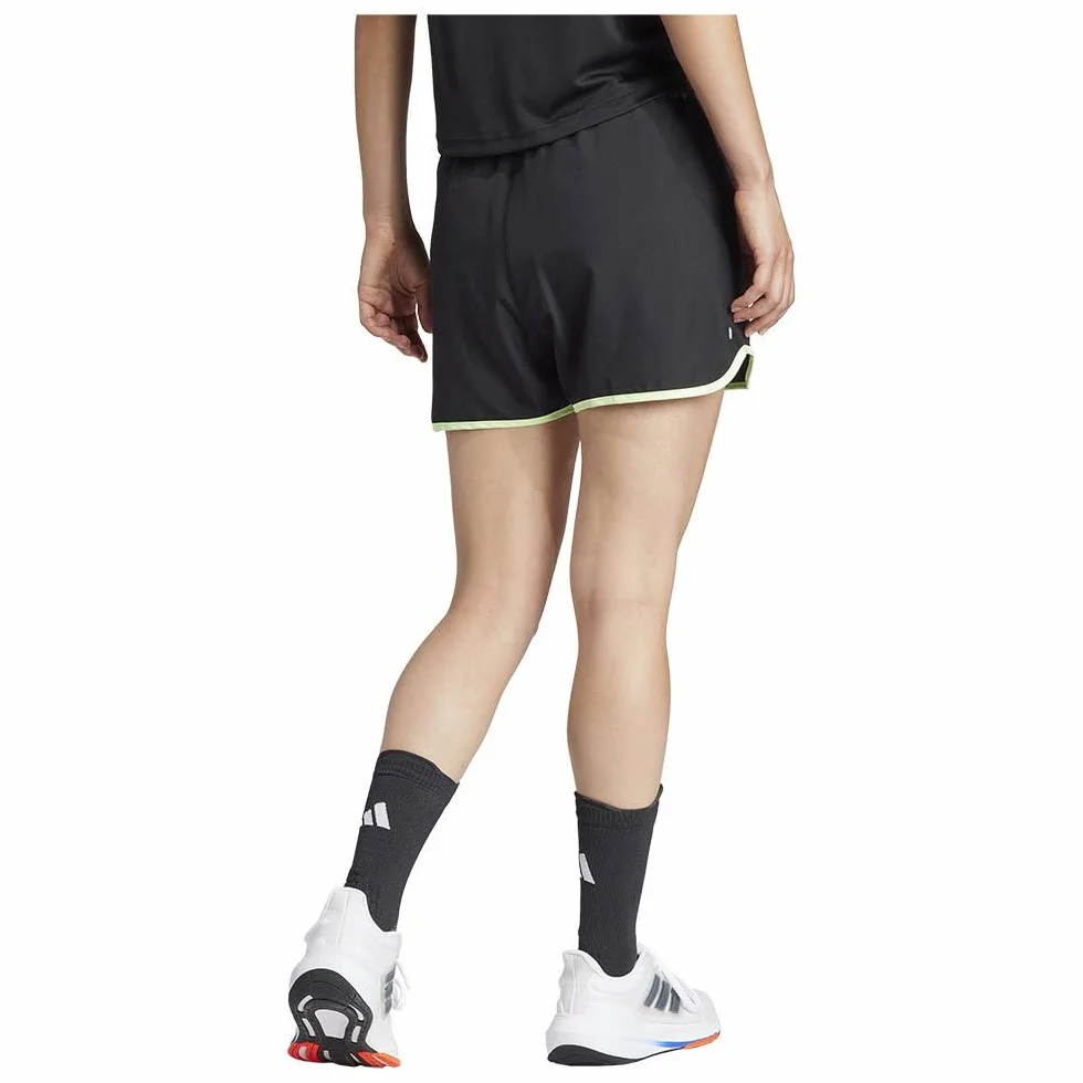 adidas Damskie szorty Run It, XS4 czarne, Czarny, XS
