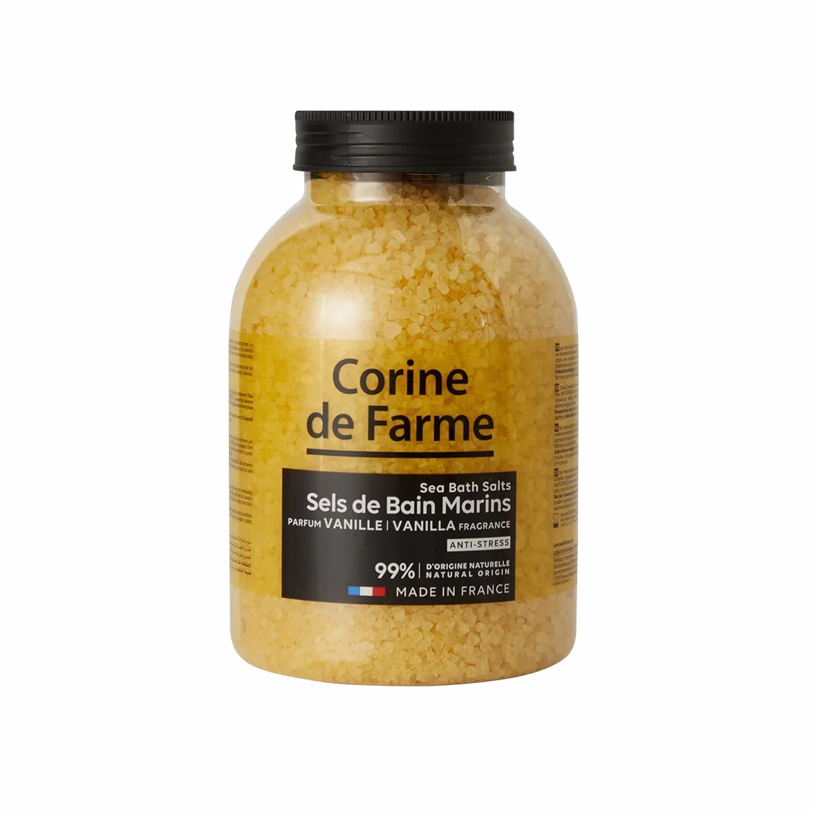 Corine de Farme Naturalne sole morskie antystresowe do kąpieli z wanilią 1,3 kg