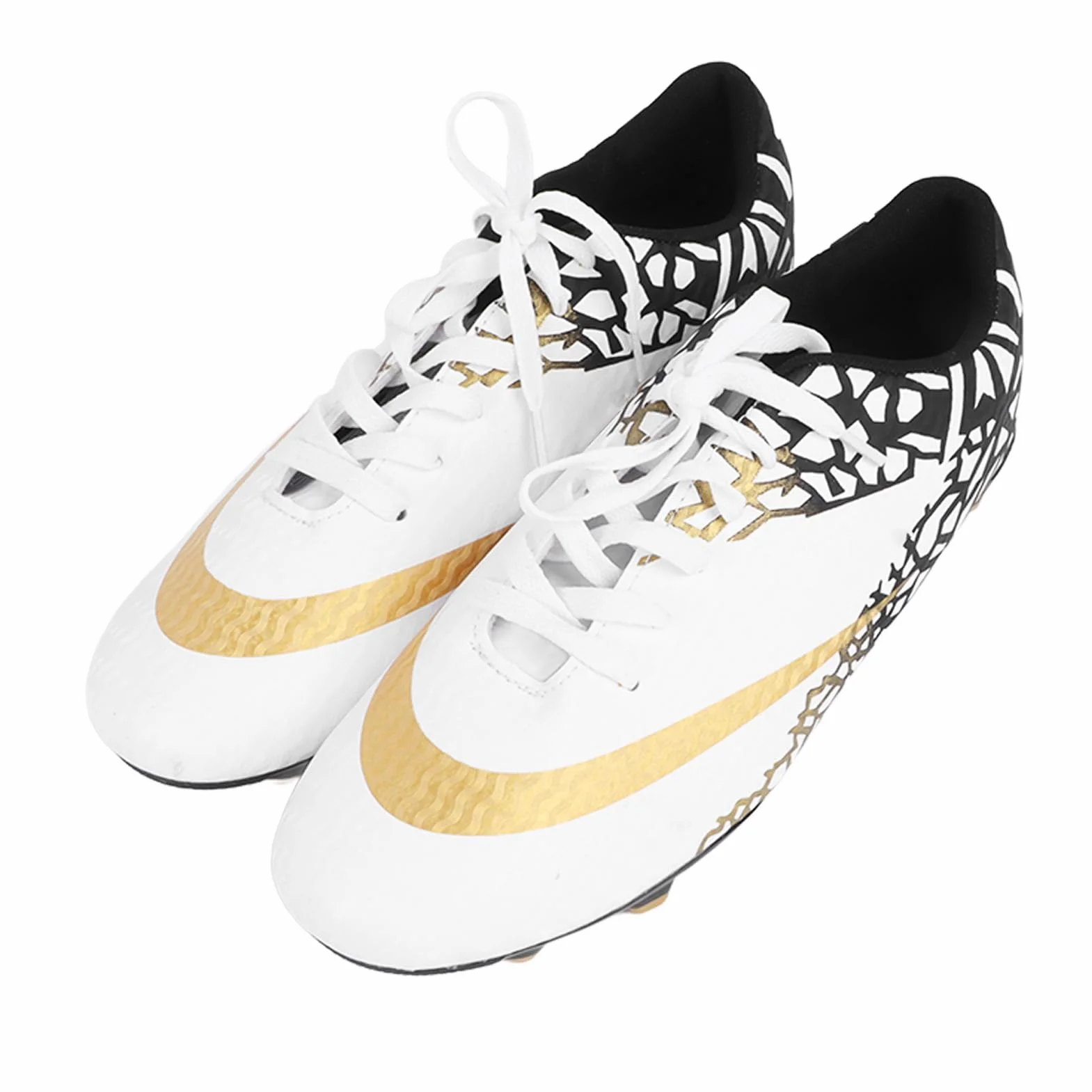 Tbest Buty piłkarskie, buty treningowe do piłki nożnej, oddychające wygodne trampki treningowe na niskim poziomie, męskie korki z dobrą przyczepnością do sportów na świeżym powietrzu w