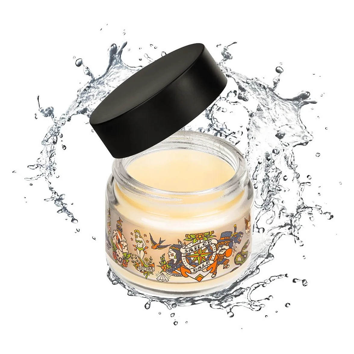 Cyrulicy balsam do brody Sailor Balm 50 ml | naturalny skład i wegańska formuła | modelujący i nawilżający balsam do brody o wyoskiej zawartości wosków roślinnych | prezent dla brodacza