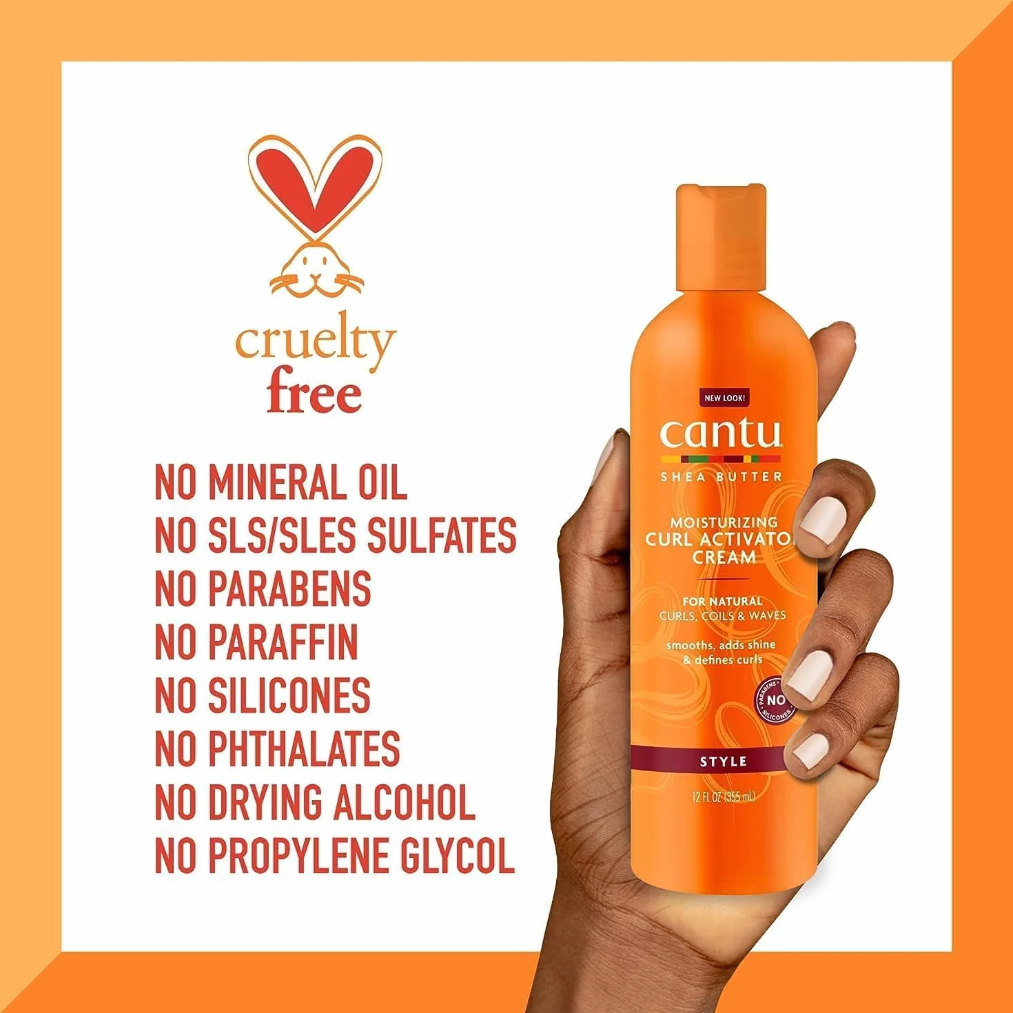 Cantu Shea Butter Krem do Loków, 355 ml, 1 Sztuka
